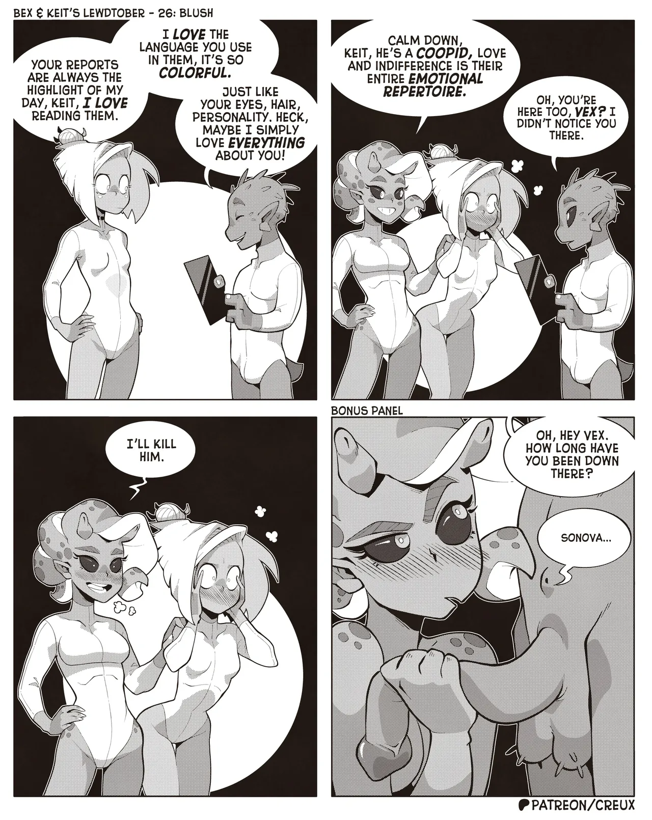 Bex & Keit's Lewdtober porn comic picture 26