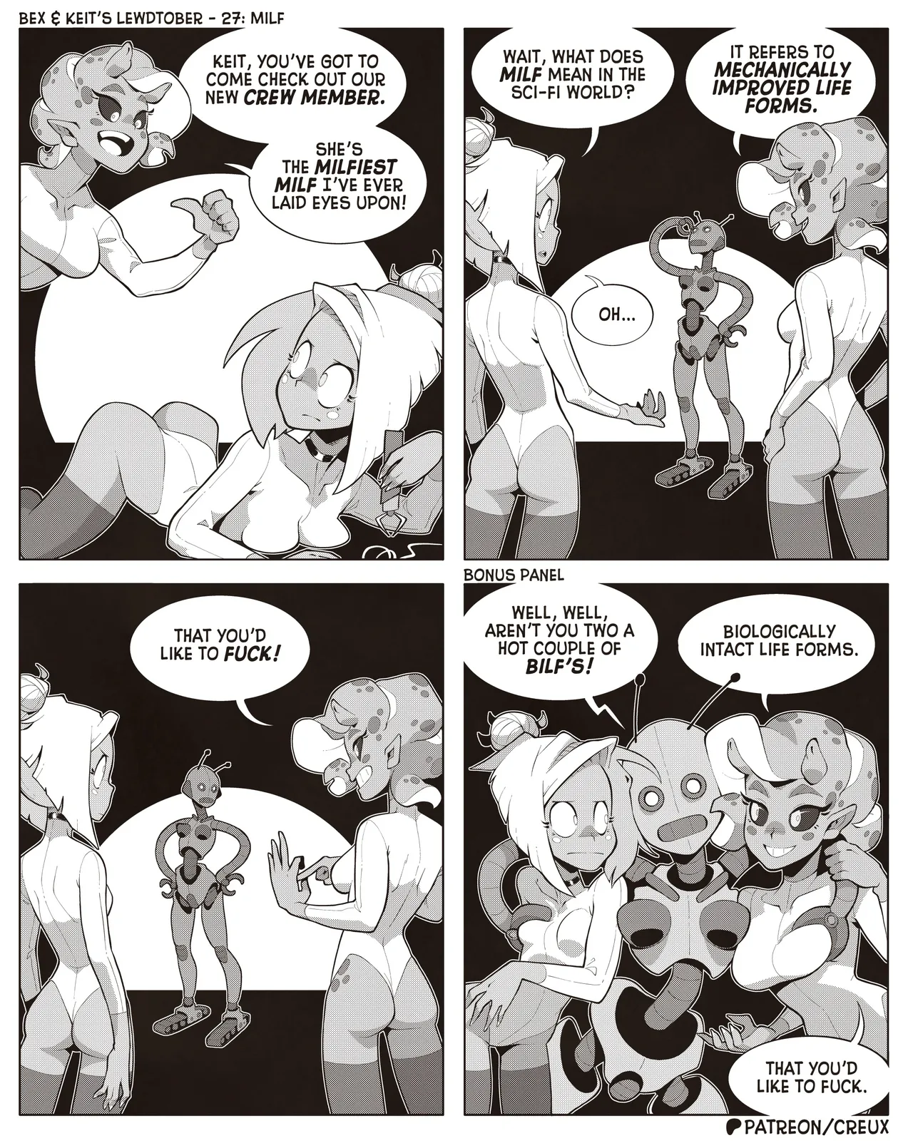 Bex & Keit's Lewdtober porn comic picture 27