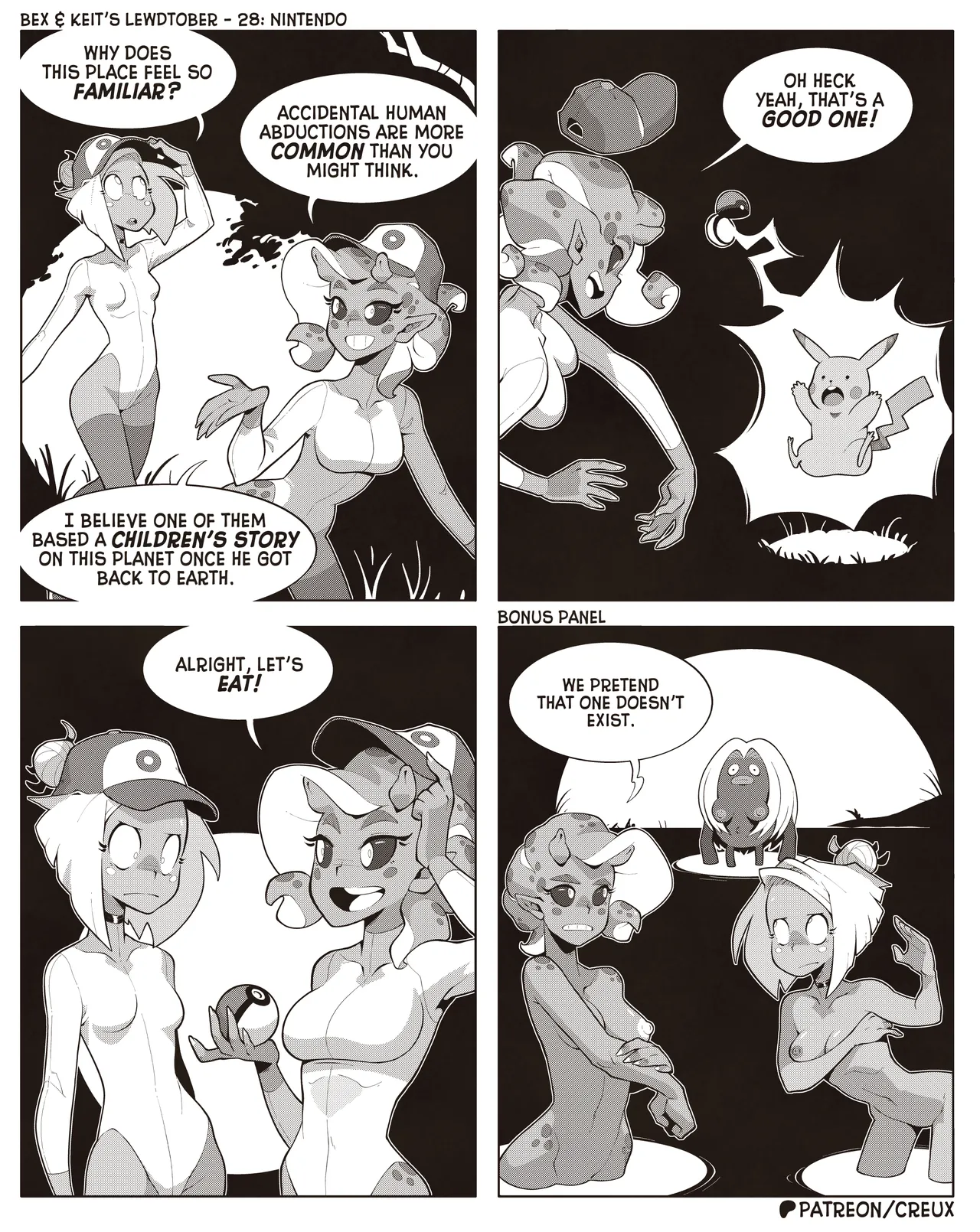 Bex & Keit's Lewdtober porn comic picture 28