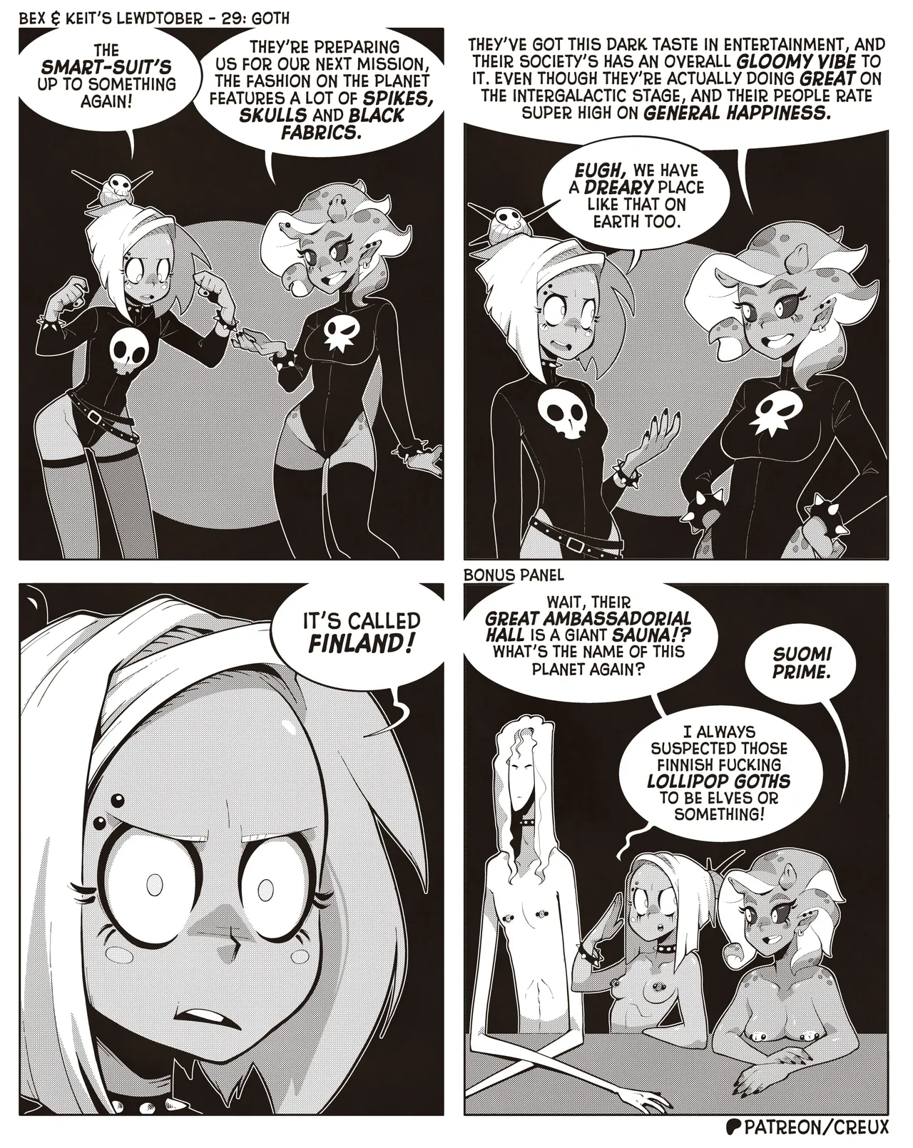 Bex & Keit's Lewdtober porn comic picture 29