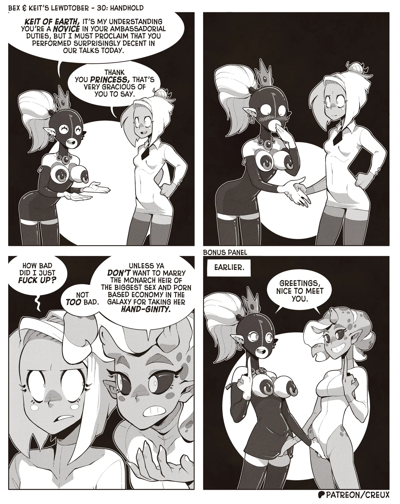Bex & Keit's Lewdtober porn comic picture 30