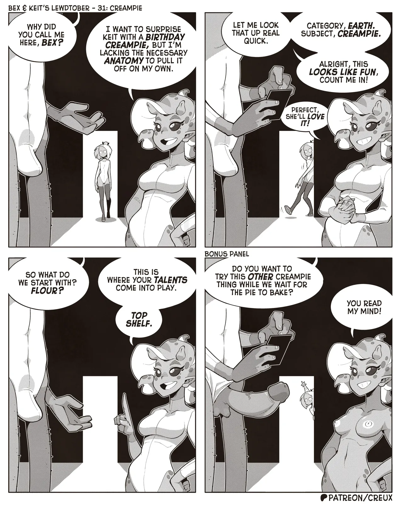 Bex & Keit's Lewdtober porn comic picture 31