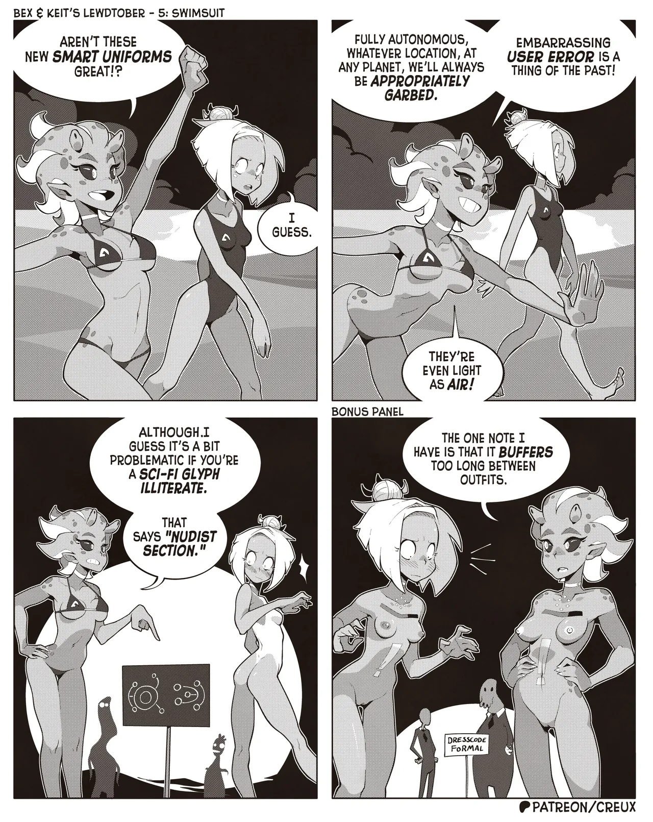Bex & Keit's Lewdtober porn comic picture 5