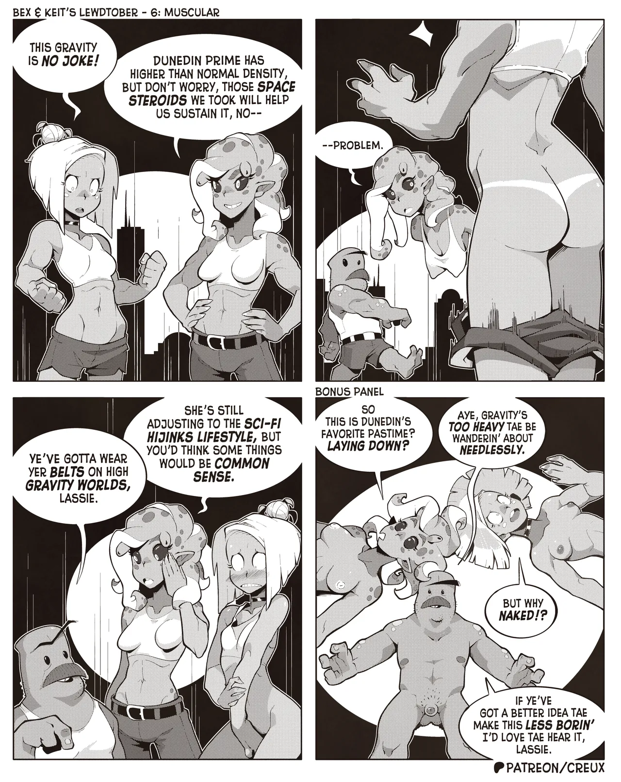 Bex & Keit's Lewdtober porn comic picture 6