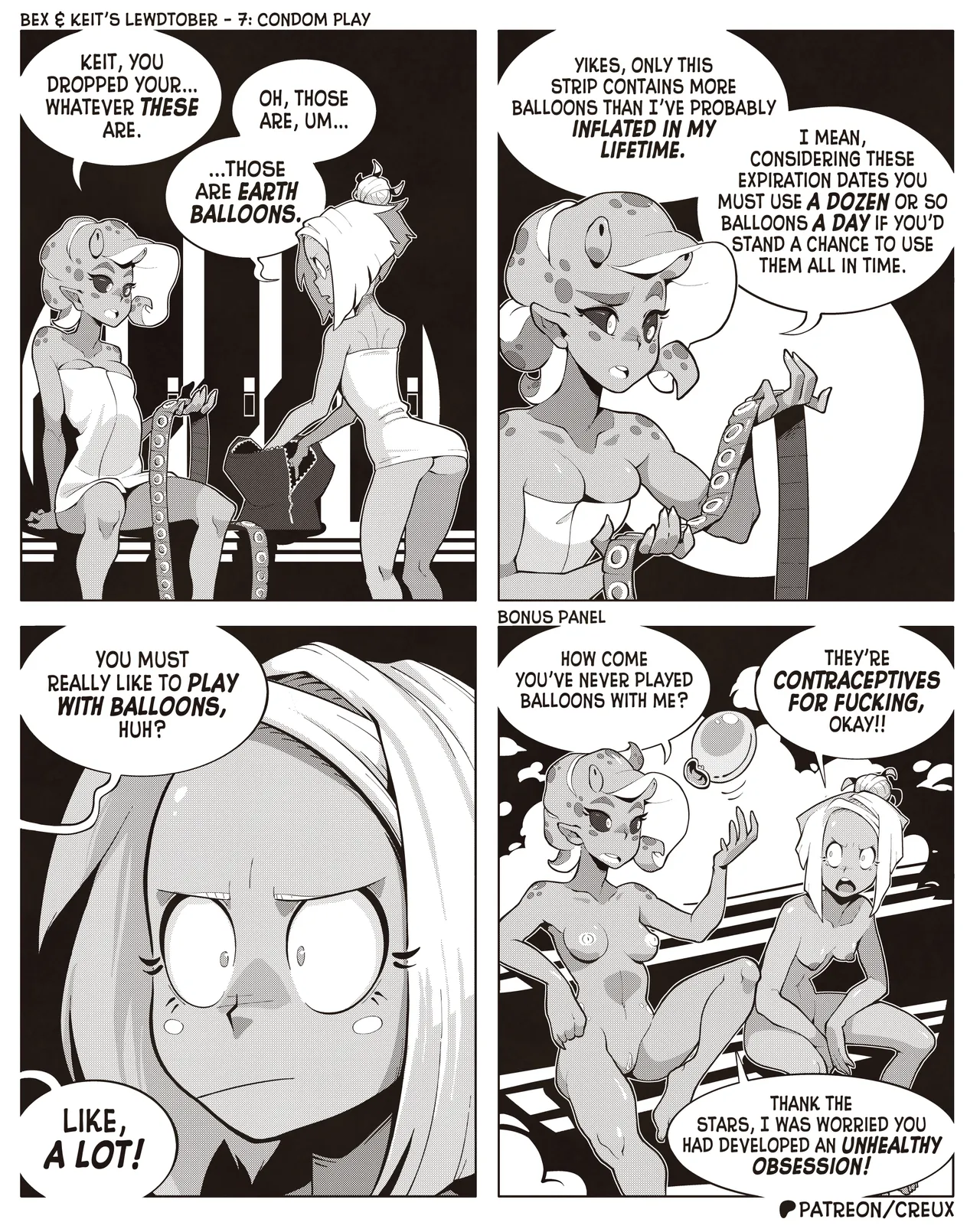 Bex & Keit's Lewdtober porn comic picture 7