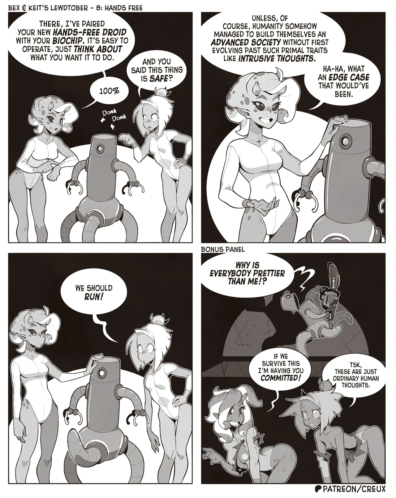 Bex & Keit's Lewdtober porn comic picture 8