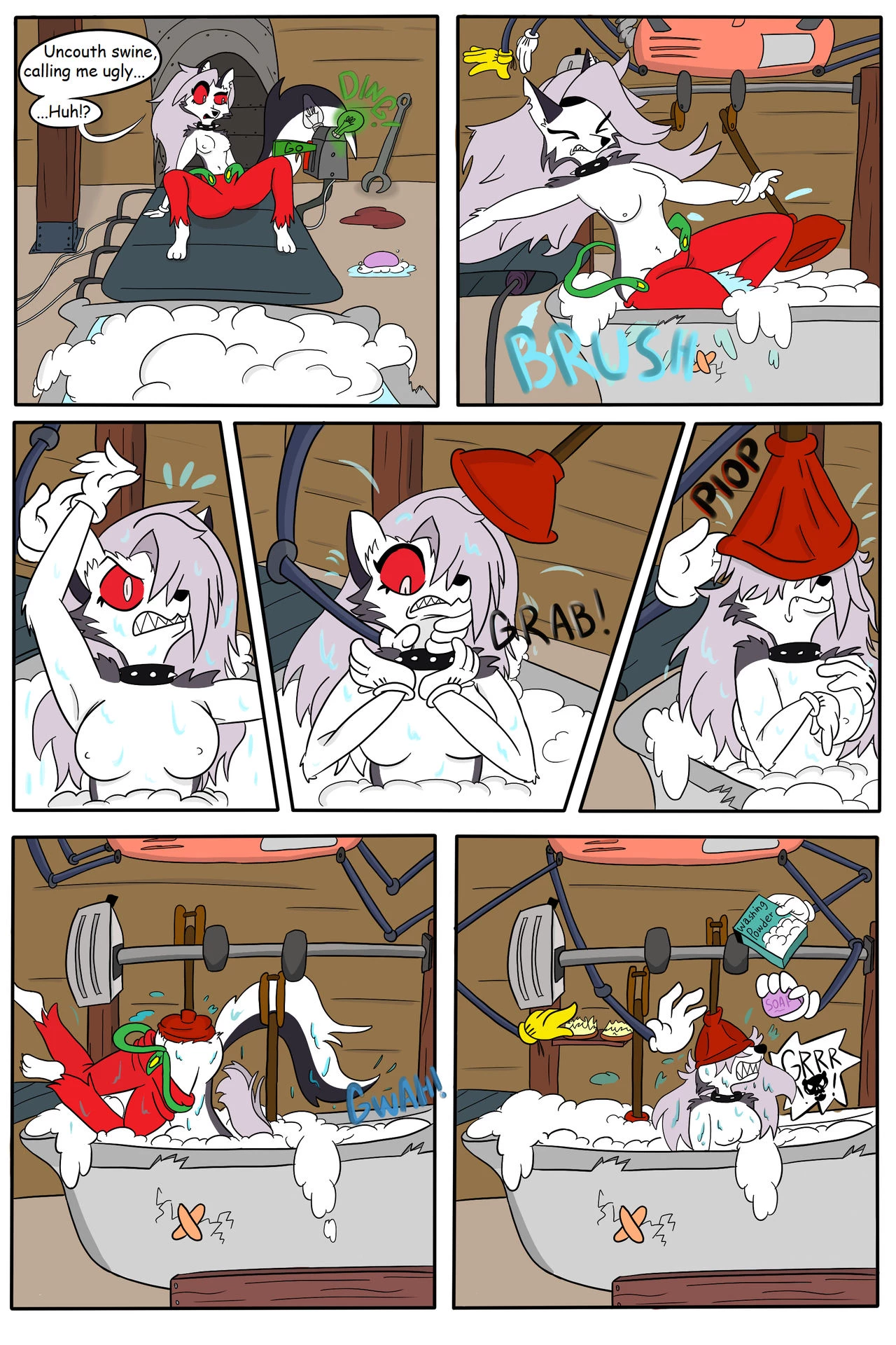 BIG BAD LOONA porn comic picture 10