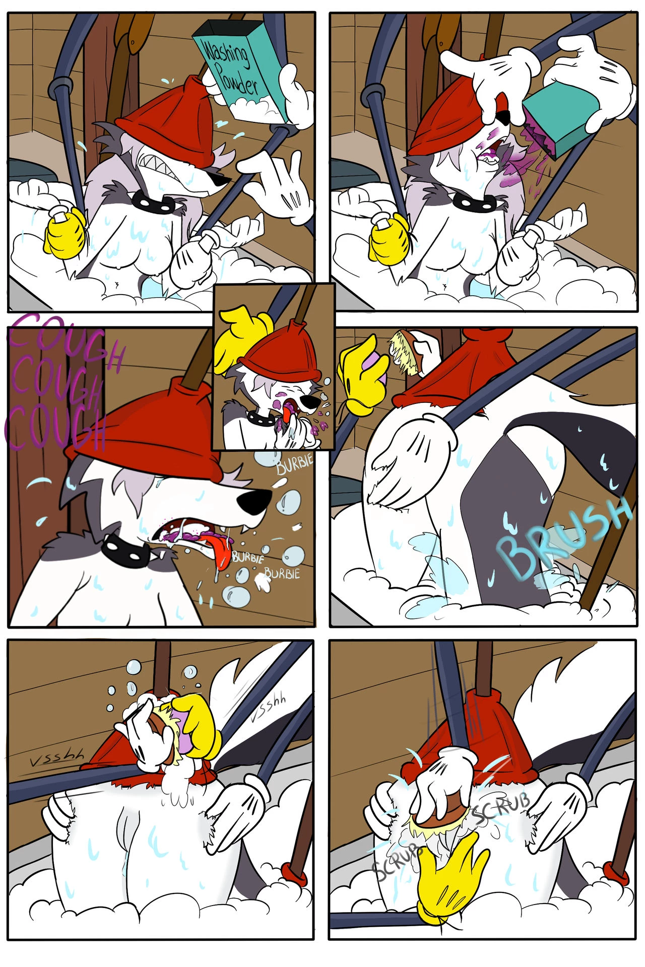 BIG BAD LOONA porn comic picture 11