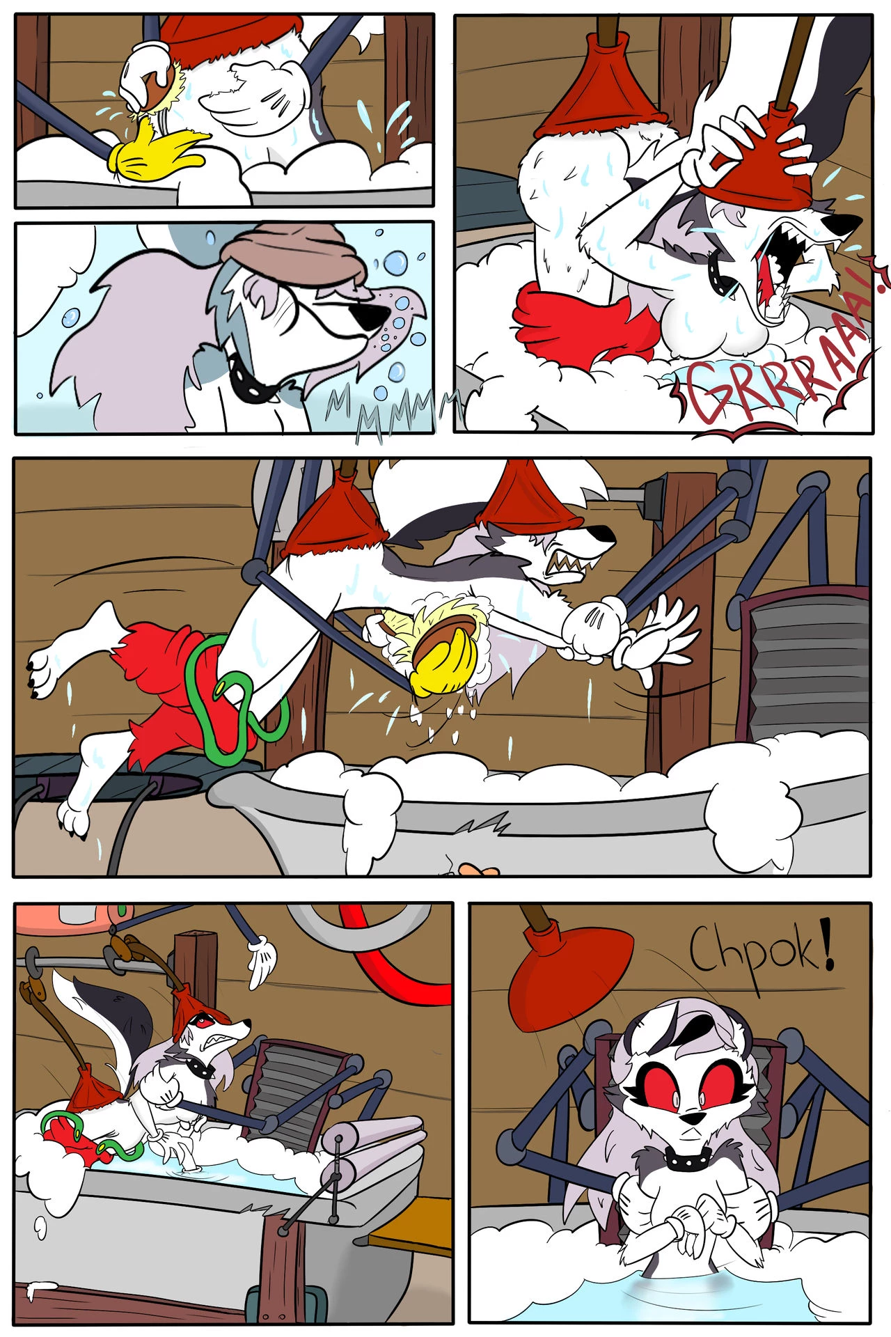 BIG BAD LOONA porn comic picture 12