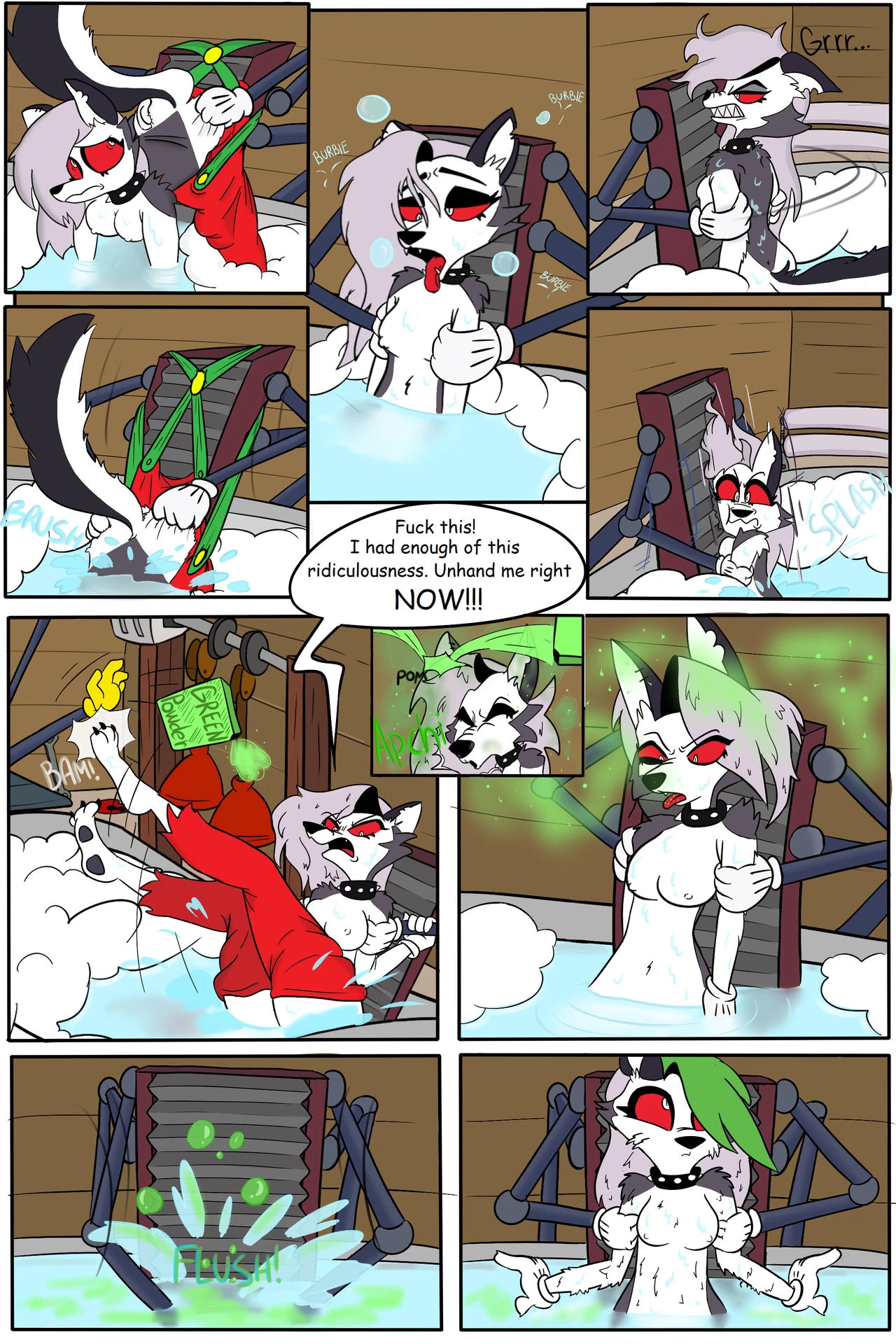 BIG BAD LOONA porn comic picture 13