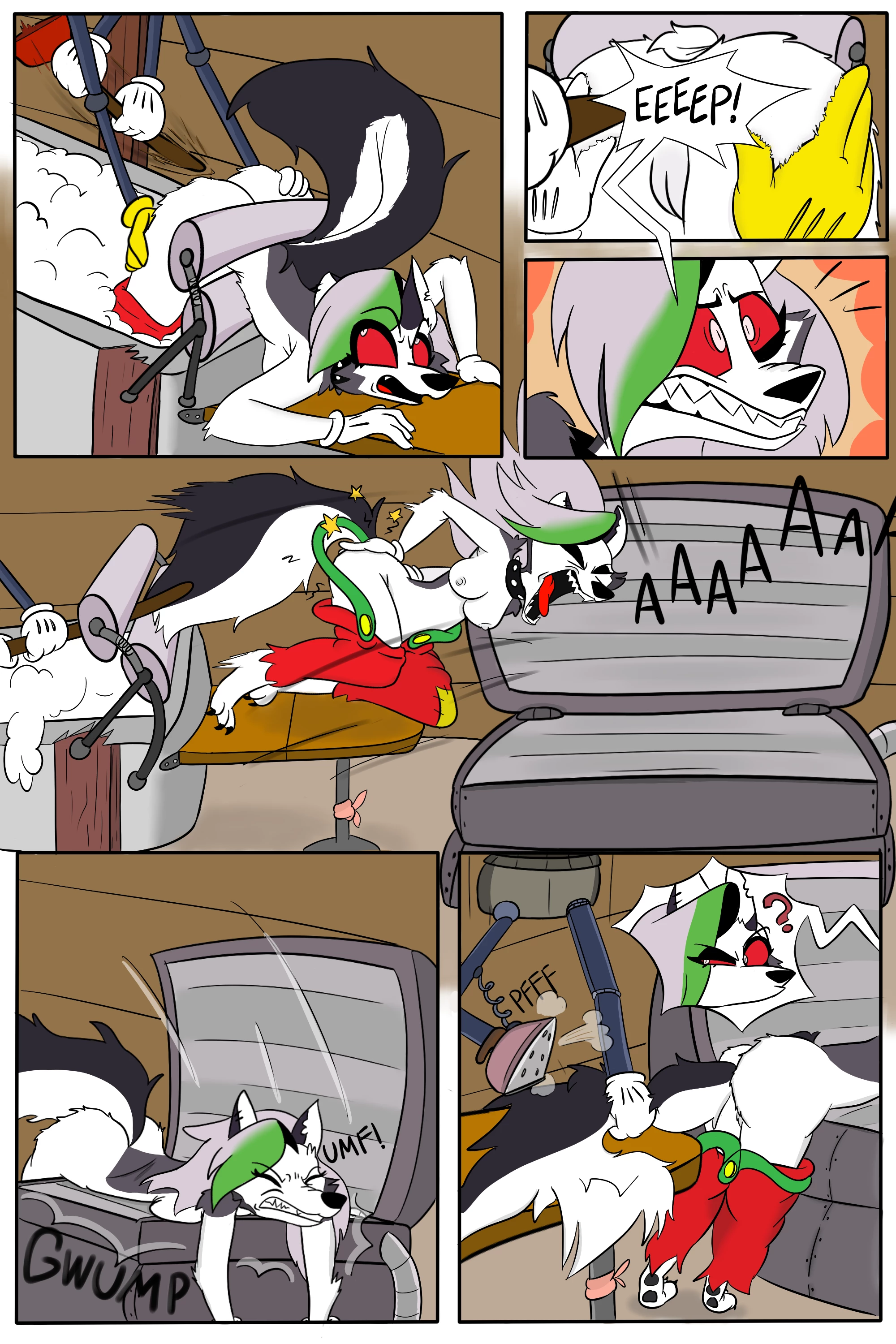 BIG BAD LOONA porn comic picture 15