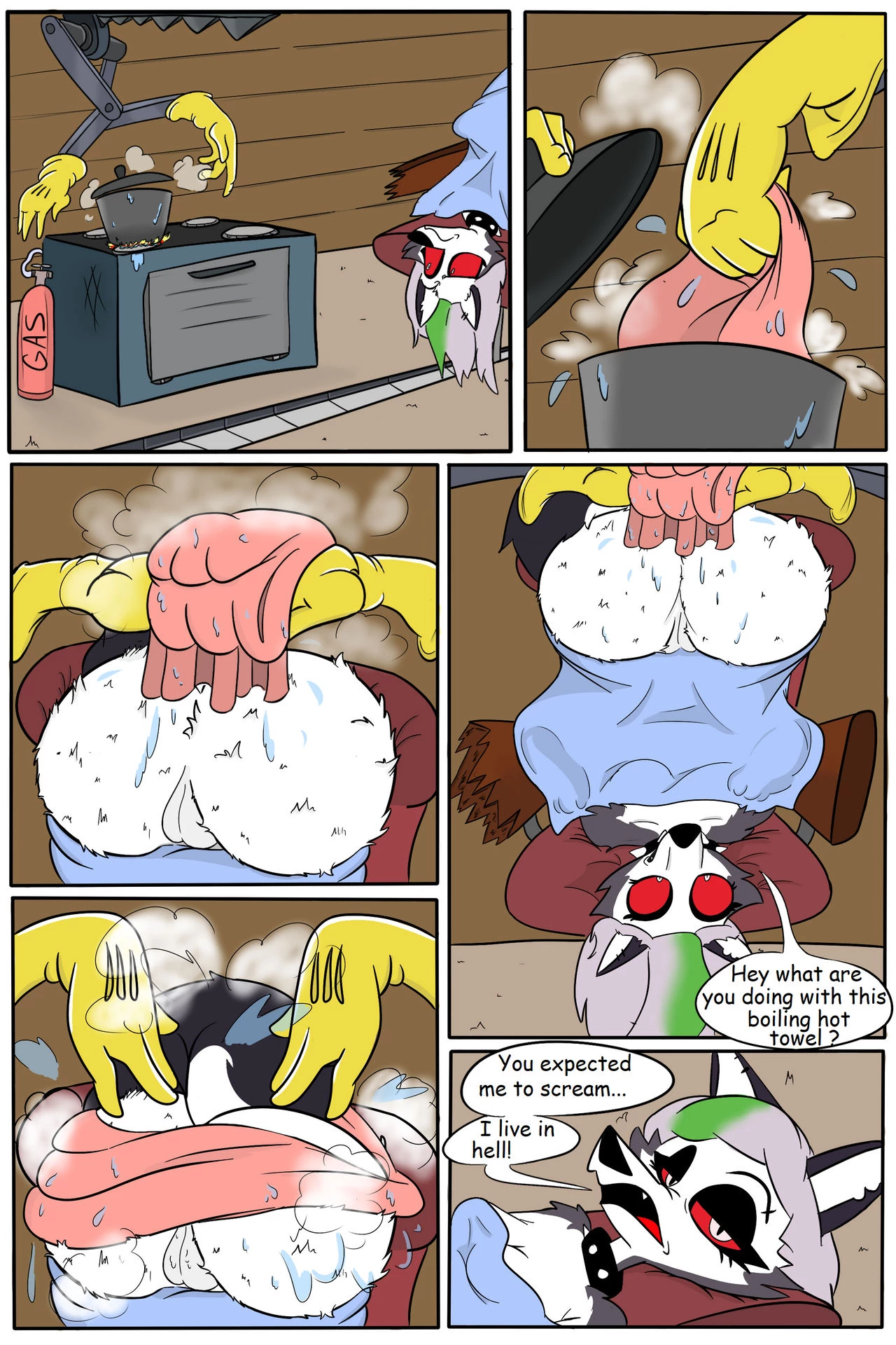 BIG BAD LOONA porn comic picture 22