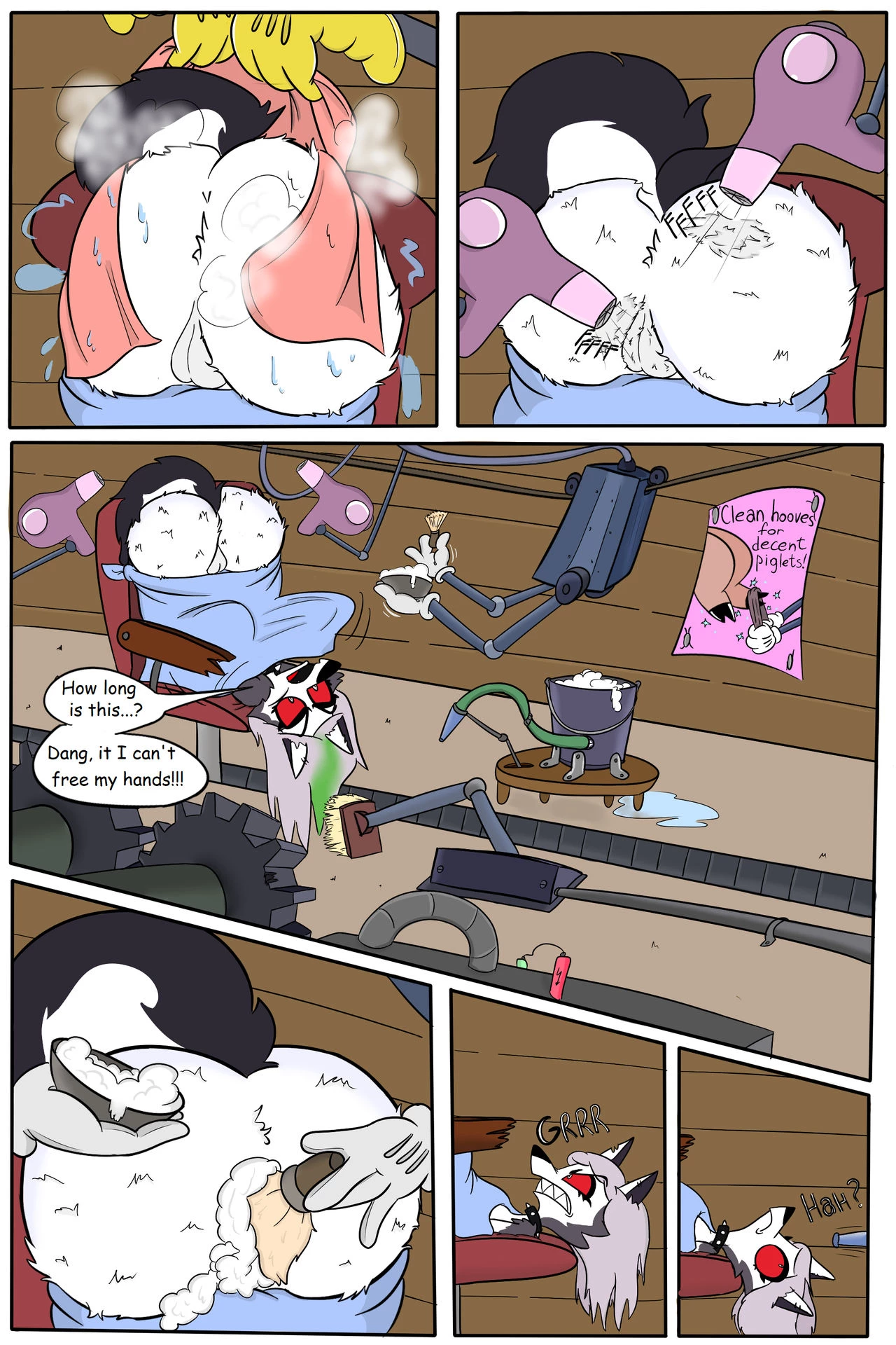 BIG BAD LOONA porn comic picture 23