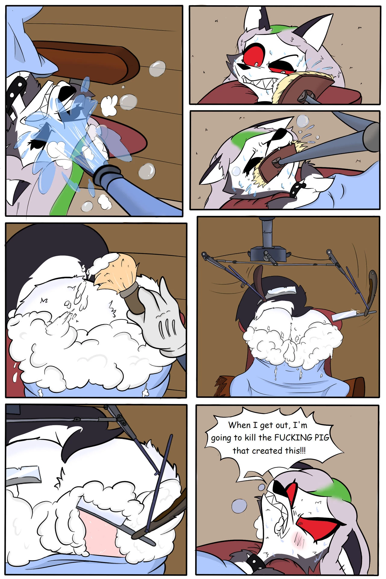 BIG BAD LOONA porn comic picture 24