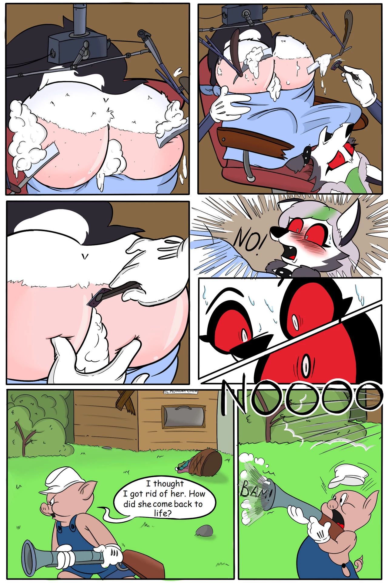 BIG BAD LOONA porn comic picture 25