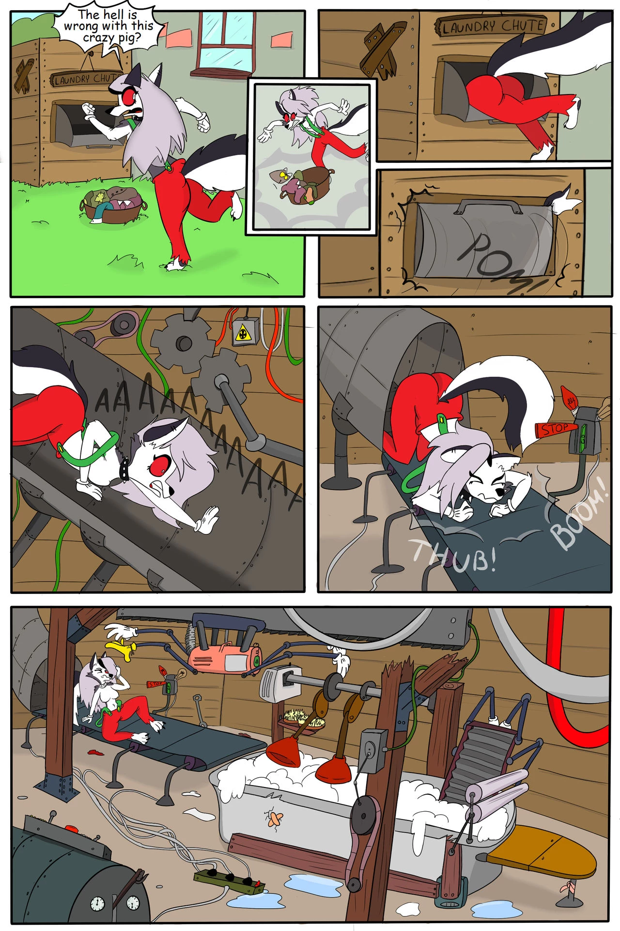 BIG BAD LOONA porn comic picture 9