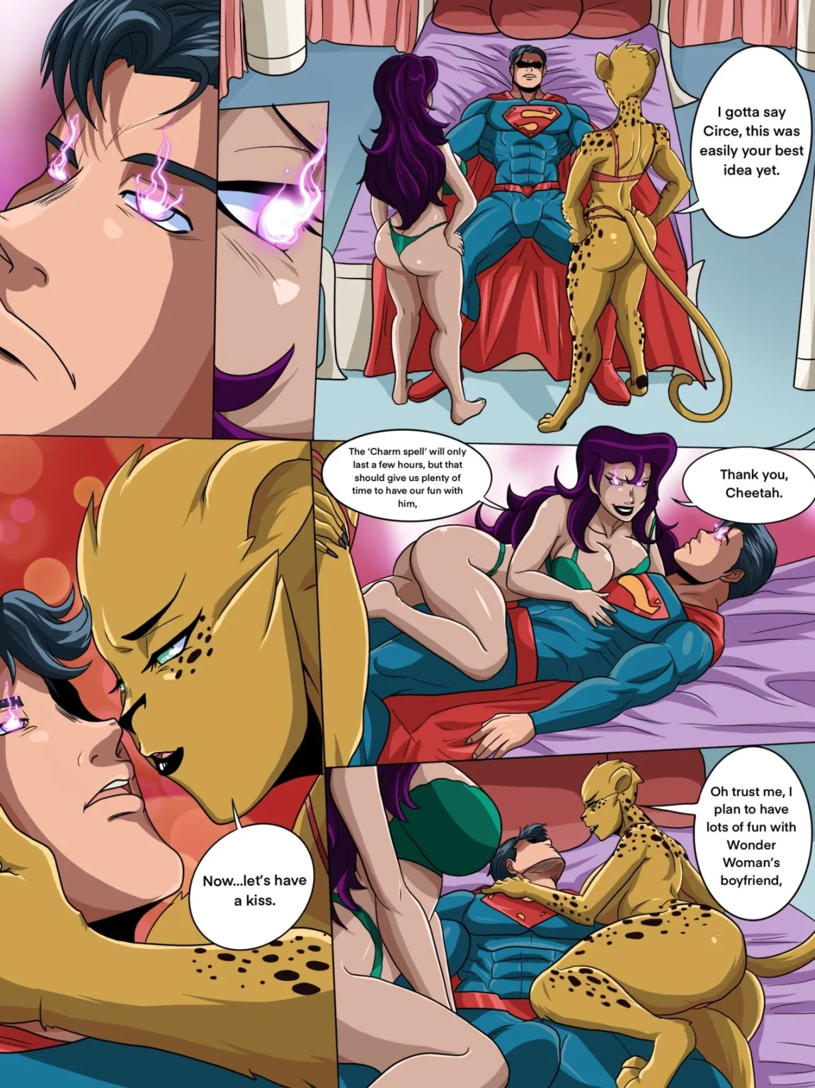 Big Helping of Super D porn comic picture 1
