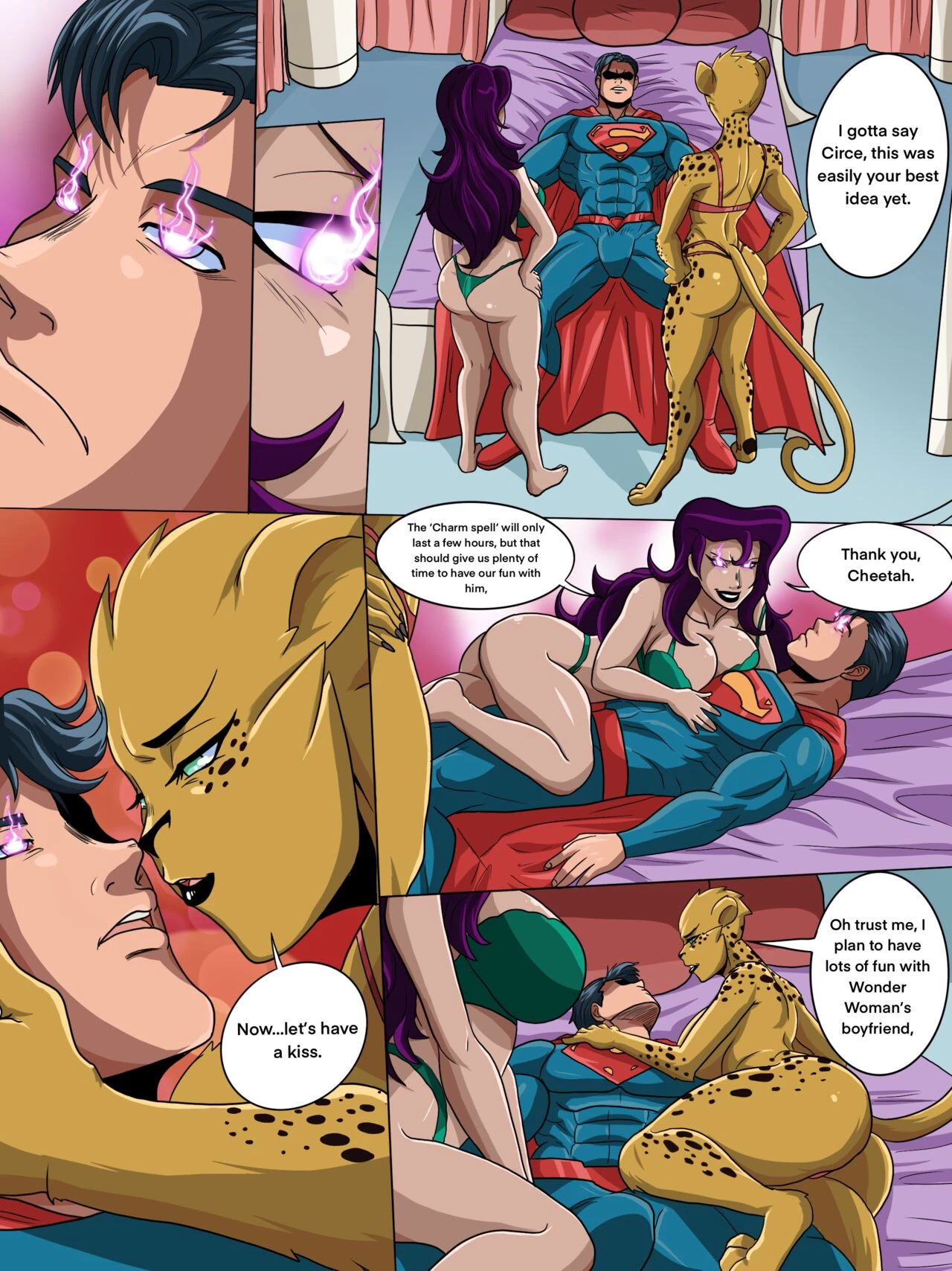 Big Helping of Super D porn comic picture 1