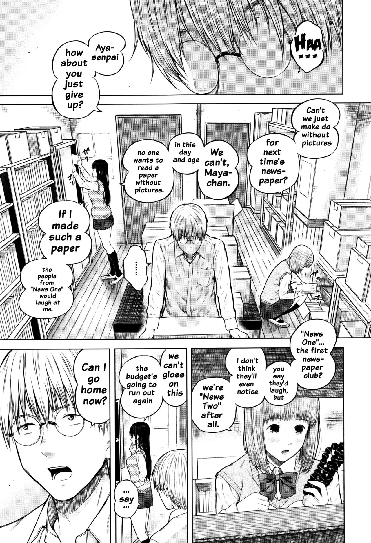 Big Puffy Nipples College Teen | Hajirai no Puffy Nipple porn comic picture 107