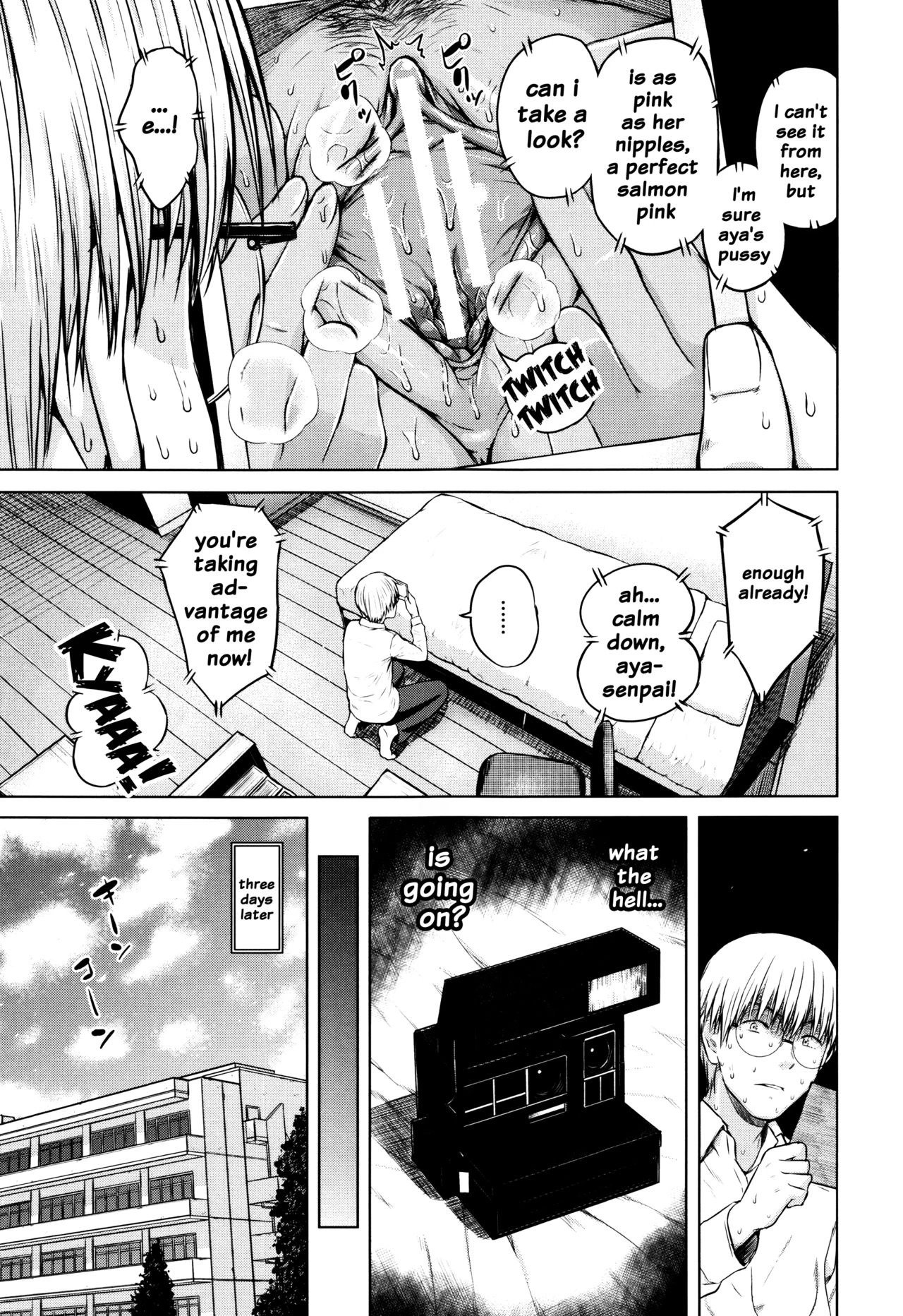 Big Puffy Nipples College Teen | Hajirai no Puffy Nipple porn comic picture 119