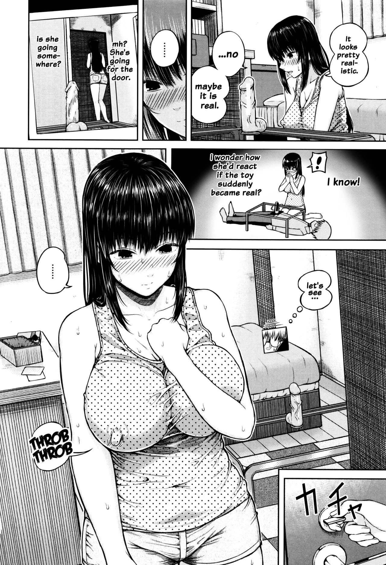 Big Puffy Nipples College Teen | Hajirai no Puffy Nipple porn comic picture 124