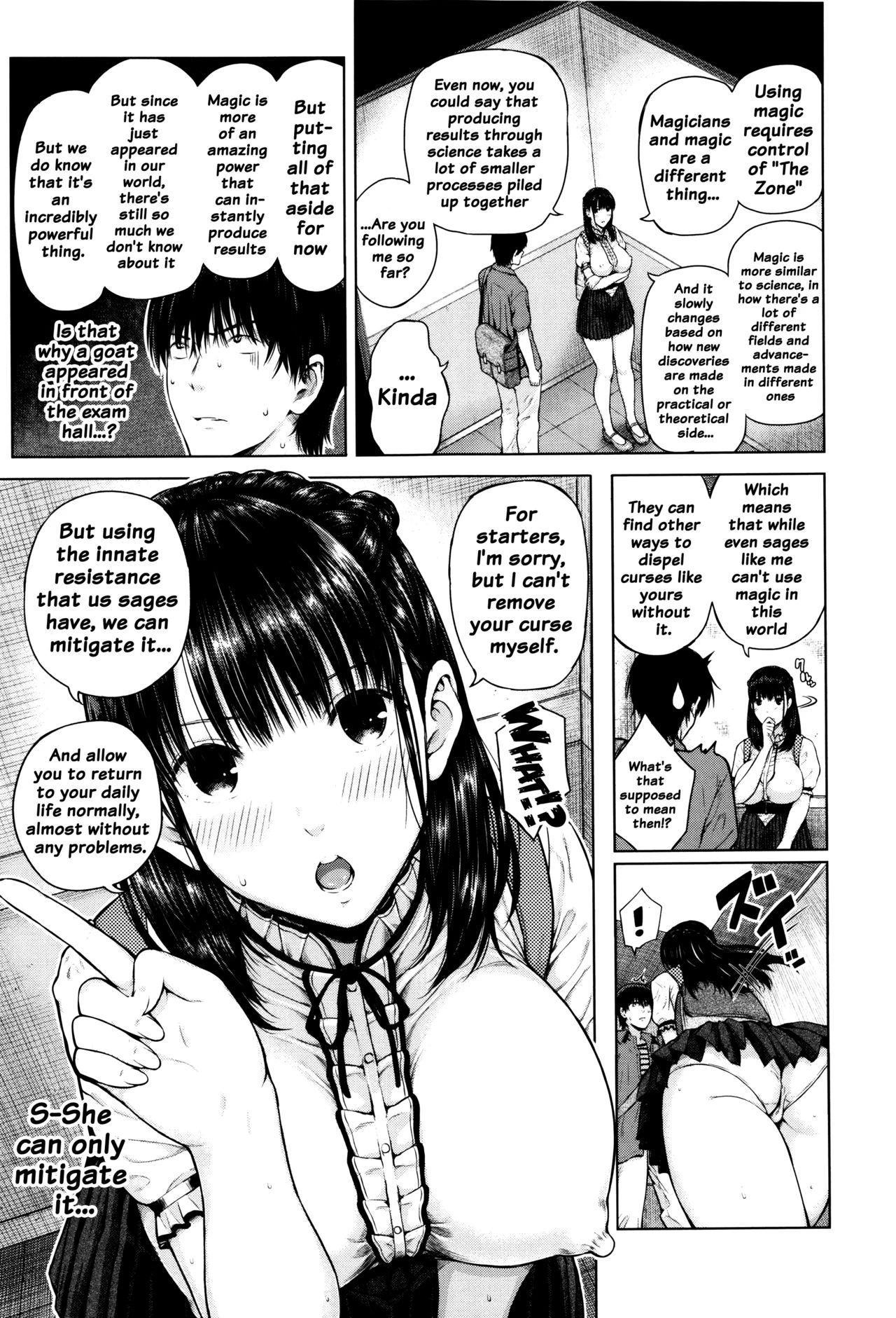 Big Puffy Nipples College Teen | Hajirai no Puffy Nipple porn comic picture 155