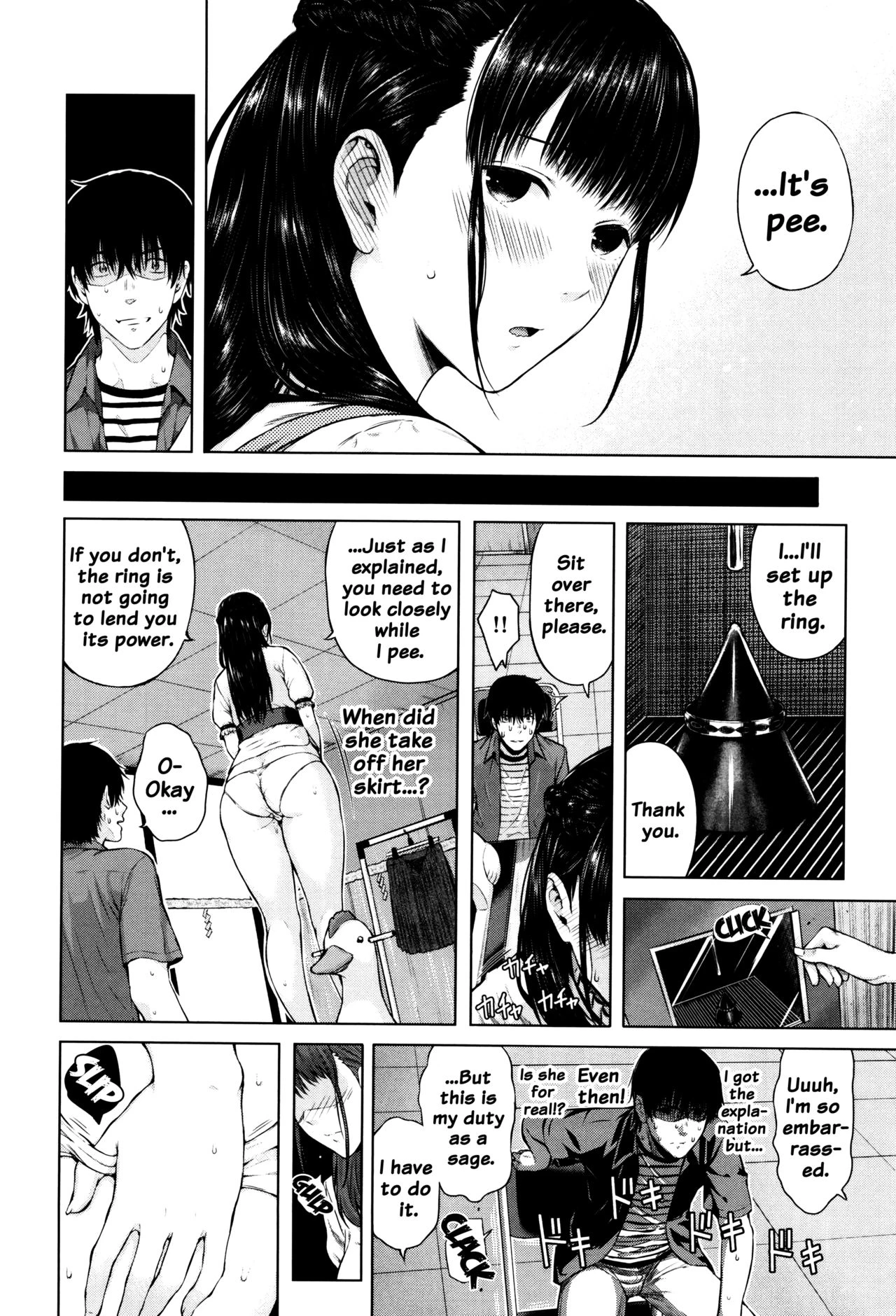 Big Puffy Nipples College Teen | Hajirai no Puffy Nipple porn comic picture 158
