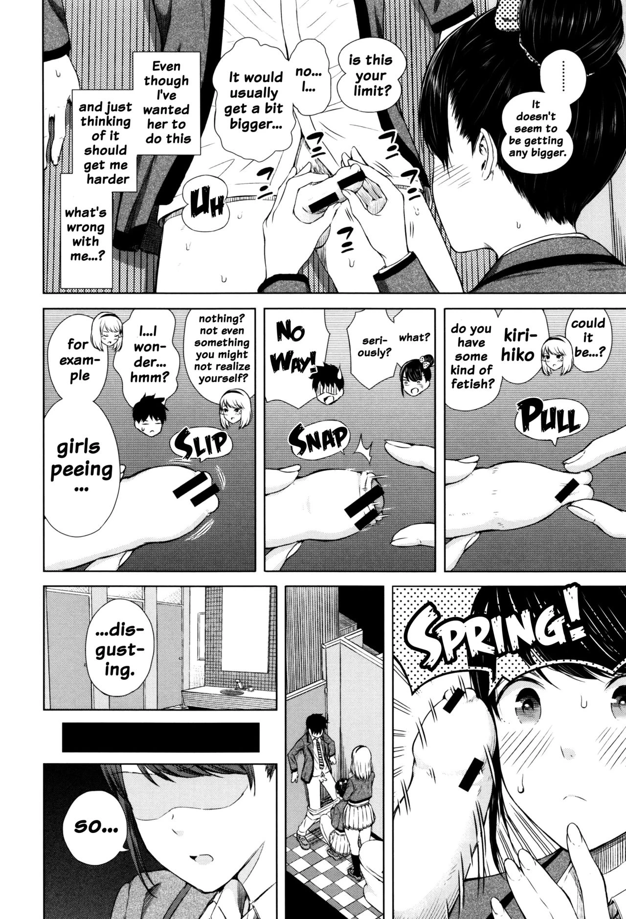 Big Puffy Nipples College Teen | Hajirai no Puffy Nipple porn comic picture 16