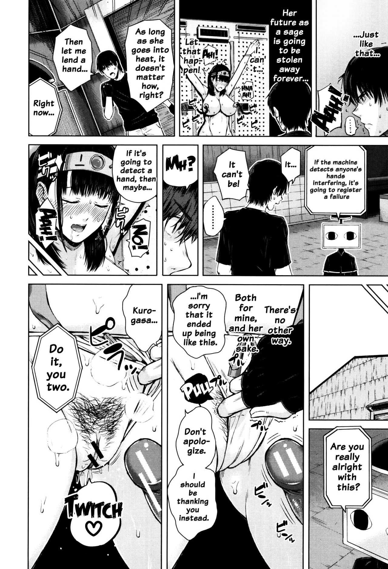 Big Puffy Nipples College Teen | Hajirai no Puffy Nipple porn comic picture 172