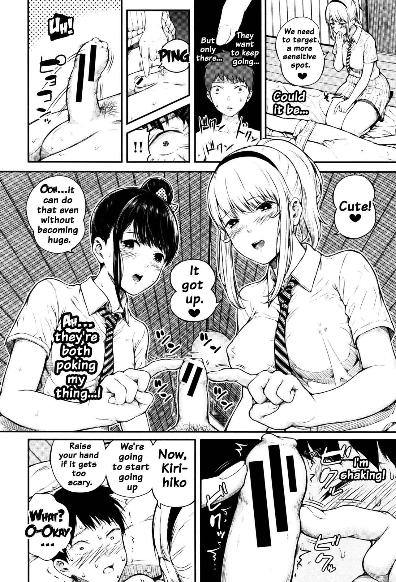 Big Puffy Nipples College Teen | Hajirai no Puffy Nipple porn comic picture 46