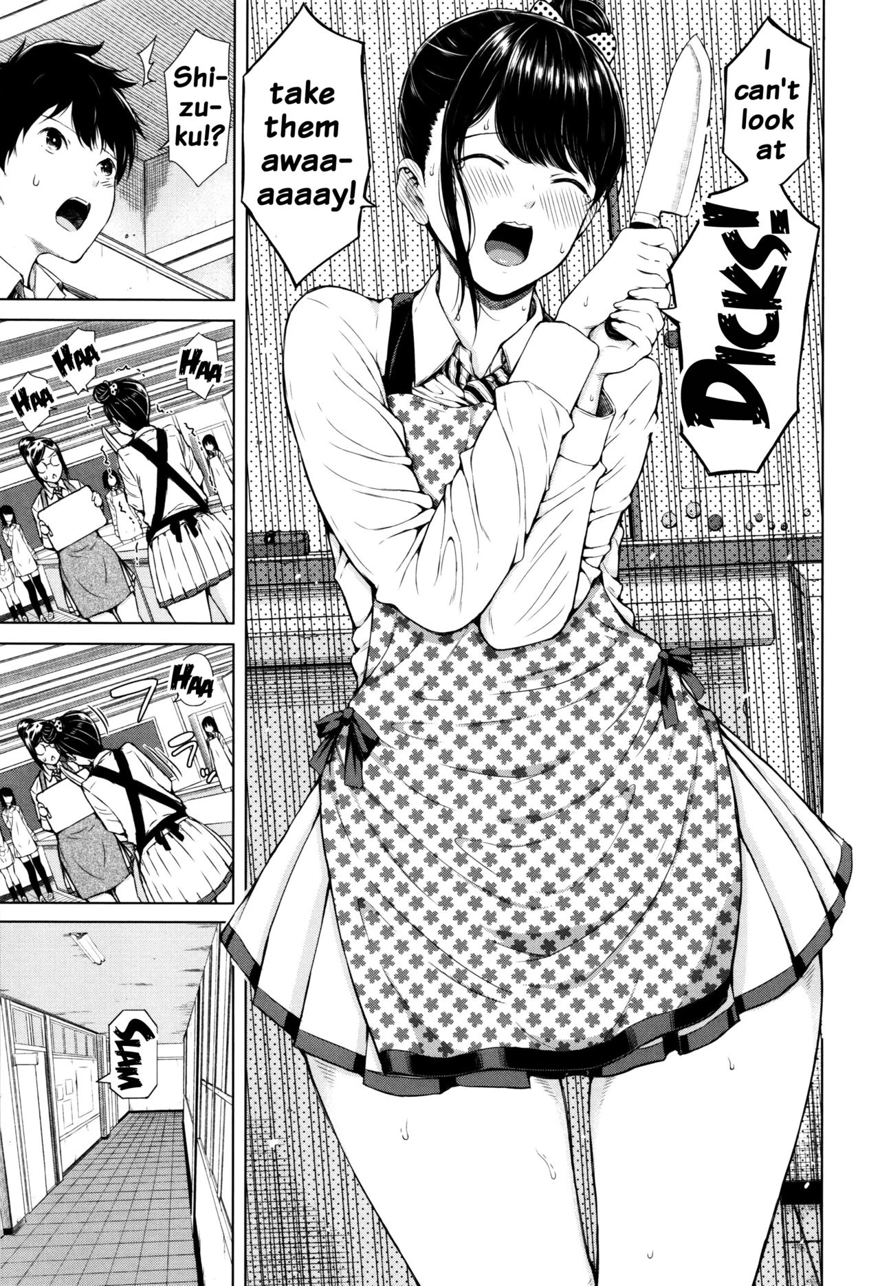 Big Puffy Nipples College Teen | Hajirai no Puffy Nipple porn comic picture 5
