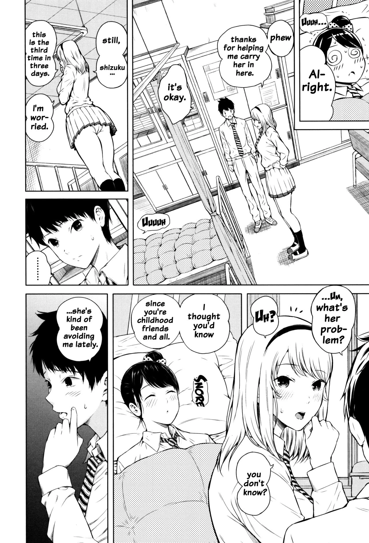 Big Puffy Nipples College Teen | Hajirai no Puffy Nipple porn comic picture 6