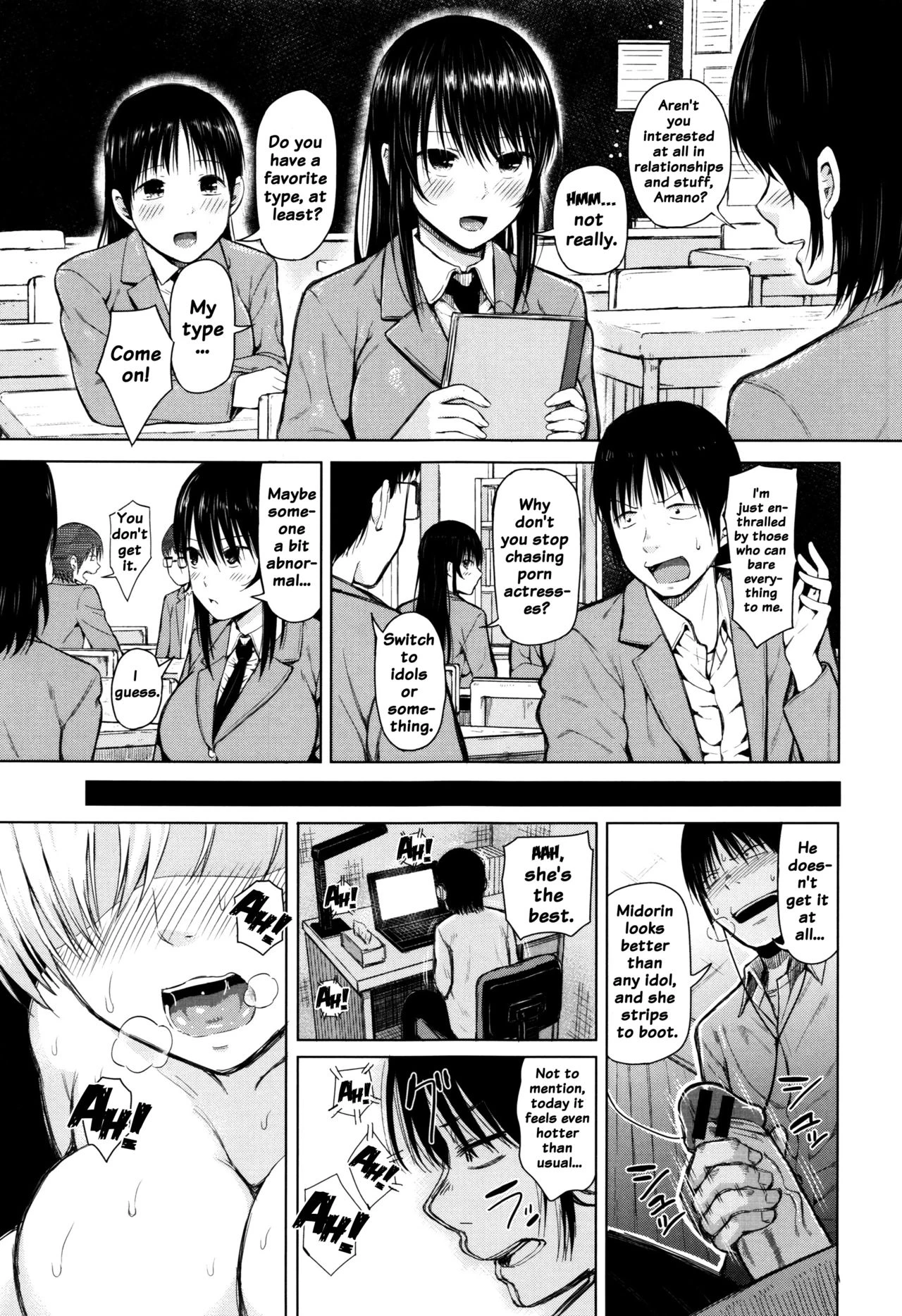 Big Puffy Nipples College Teen | Hajirai no Puffy Nipple porn comic picture 65