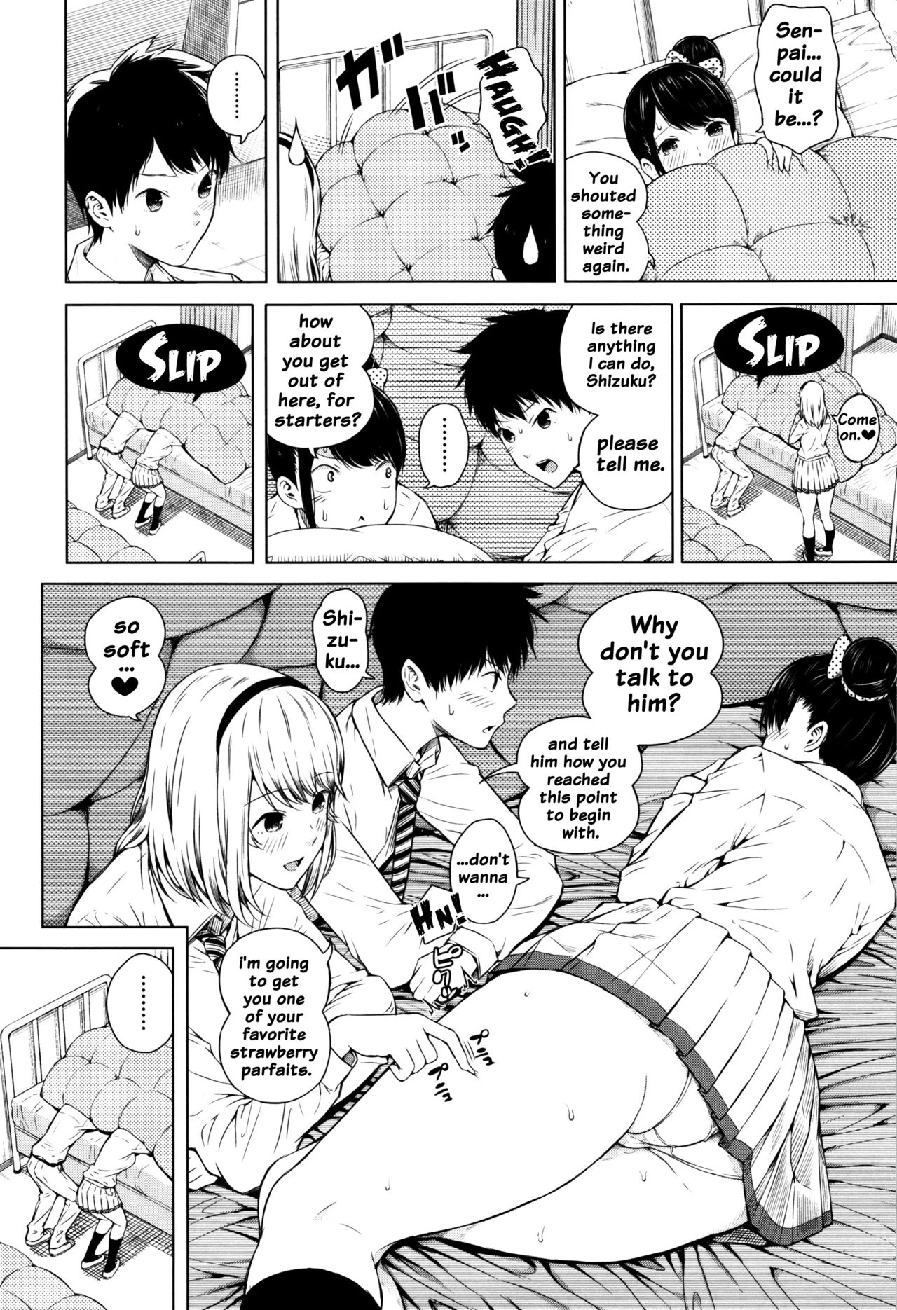 Big Puffy Nipples College Teen | Hajirai no Puffy Nipple porn comic picture 8