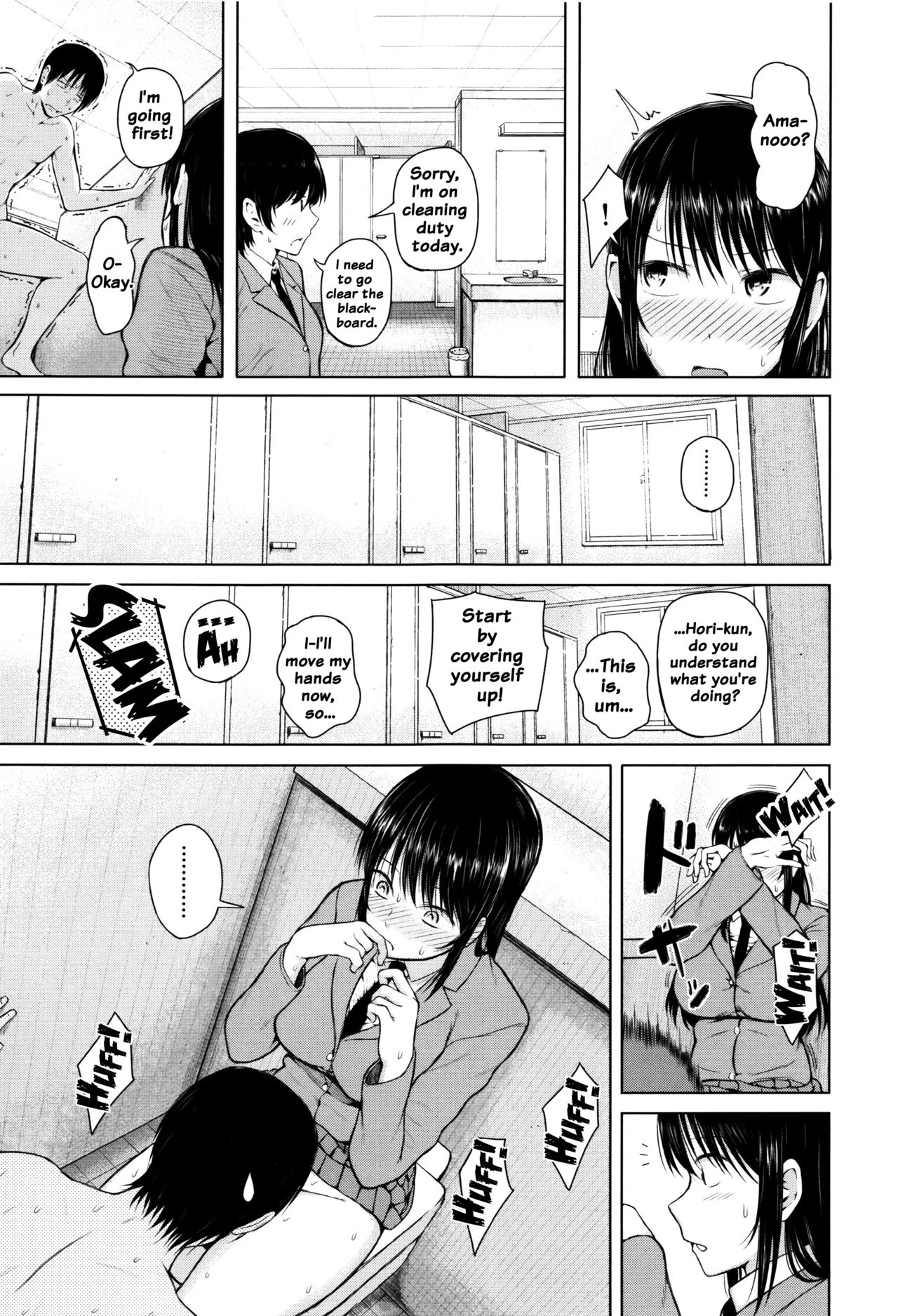Big Puffy Nipples College Teen | Hajirai no Puffy Nipple porn comic picture 87