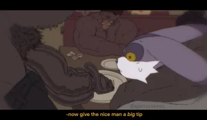 Big The Cat meets Strangers porn comic picture 1