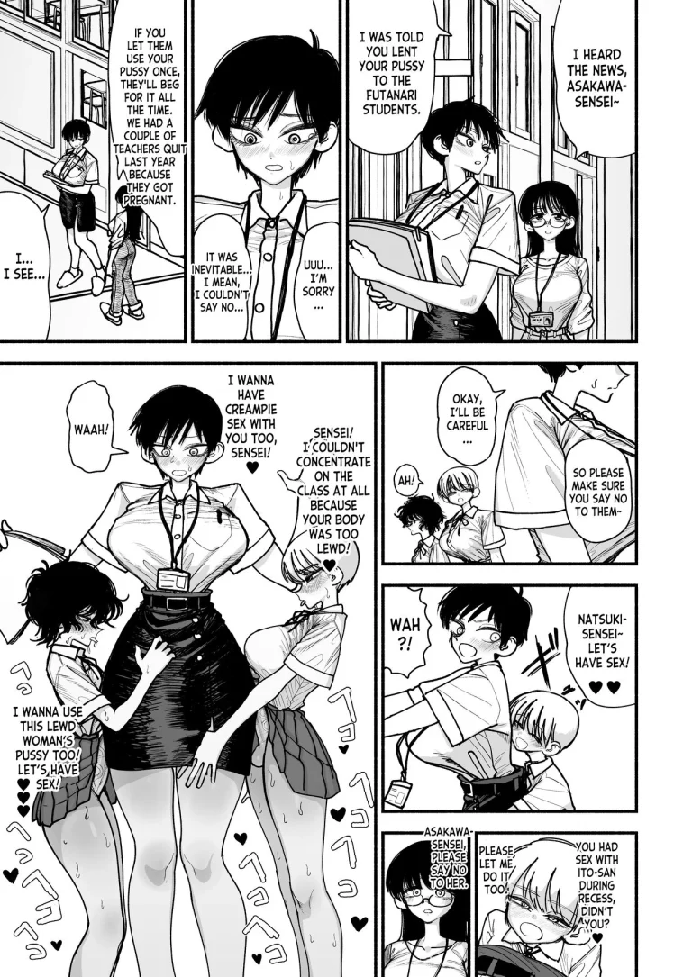 Big Titty Teacher Onahole porn comic picture 21