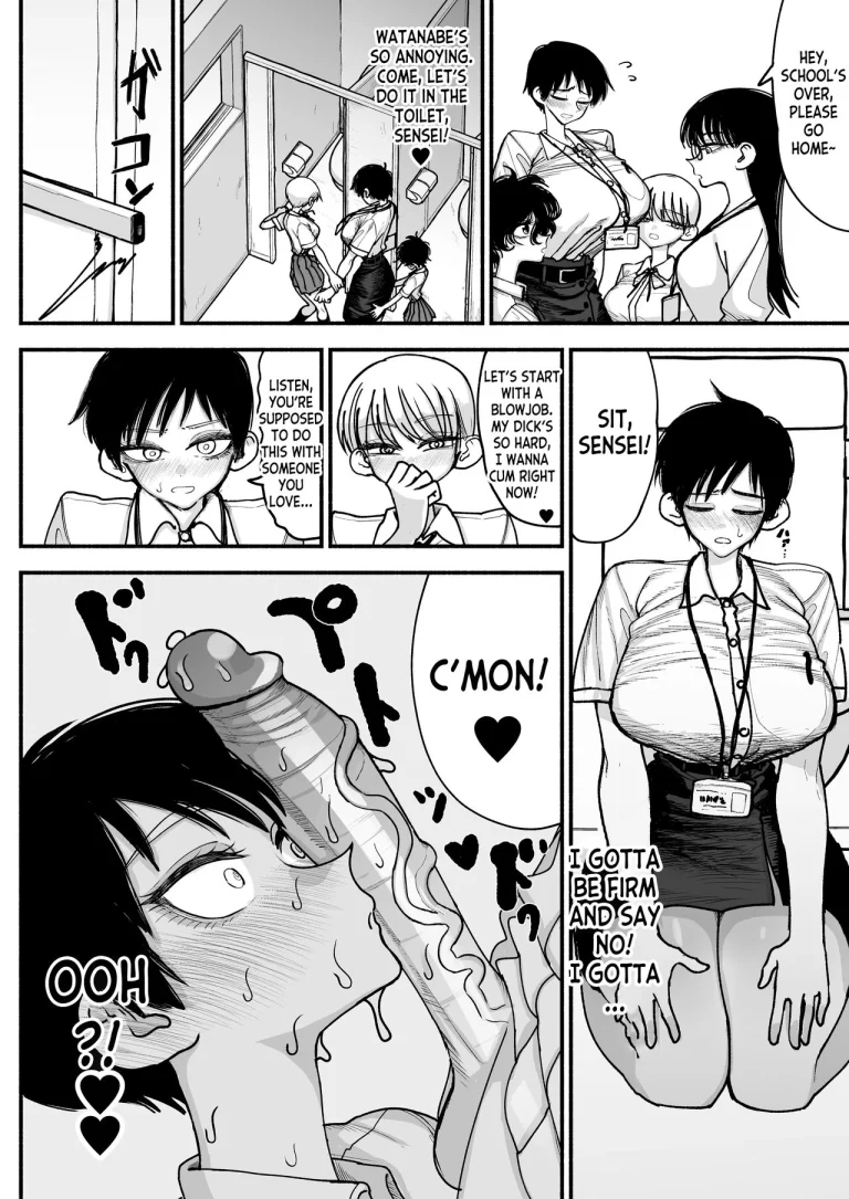 Big Titty Teacher Onahole porn comic picture 22
