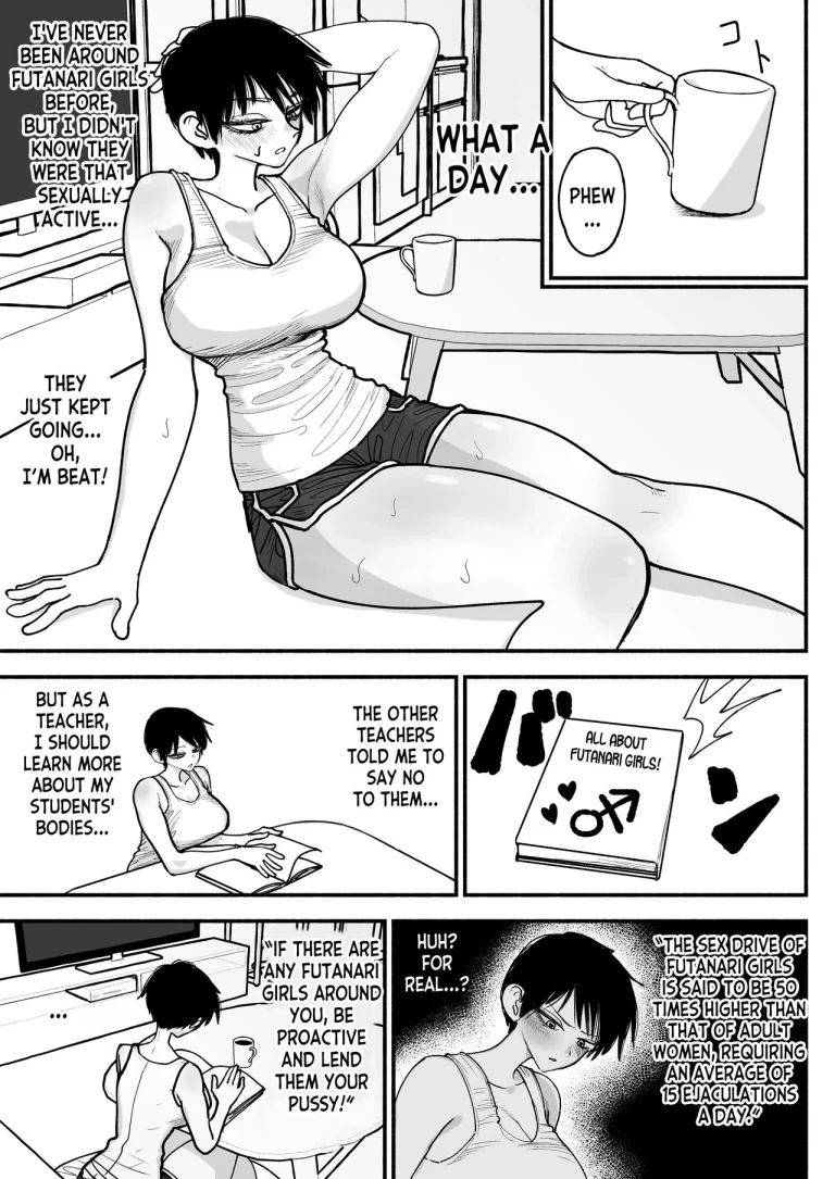 Big Titty Teacher Onahole porn comic picture 27