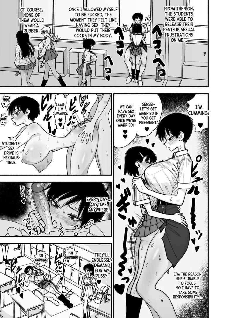 Big Titty Teacher Onahole porn comic picture 35