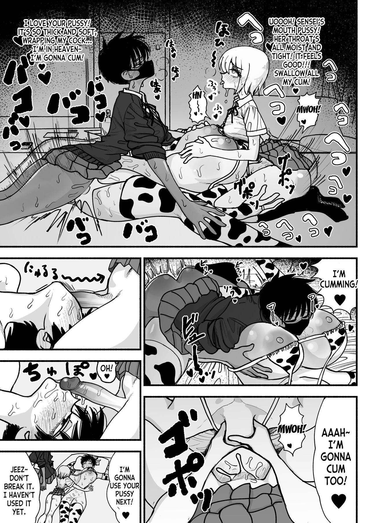Big Titty Teacher Onahole porn comic picture 45