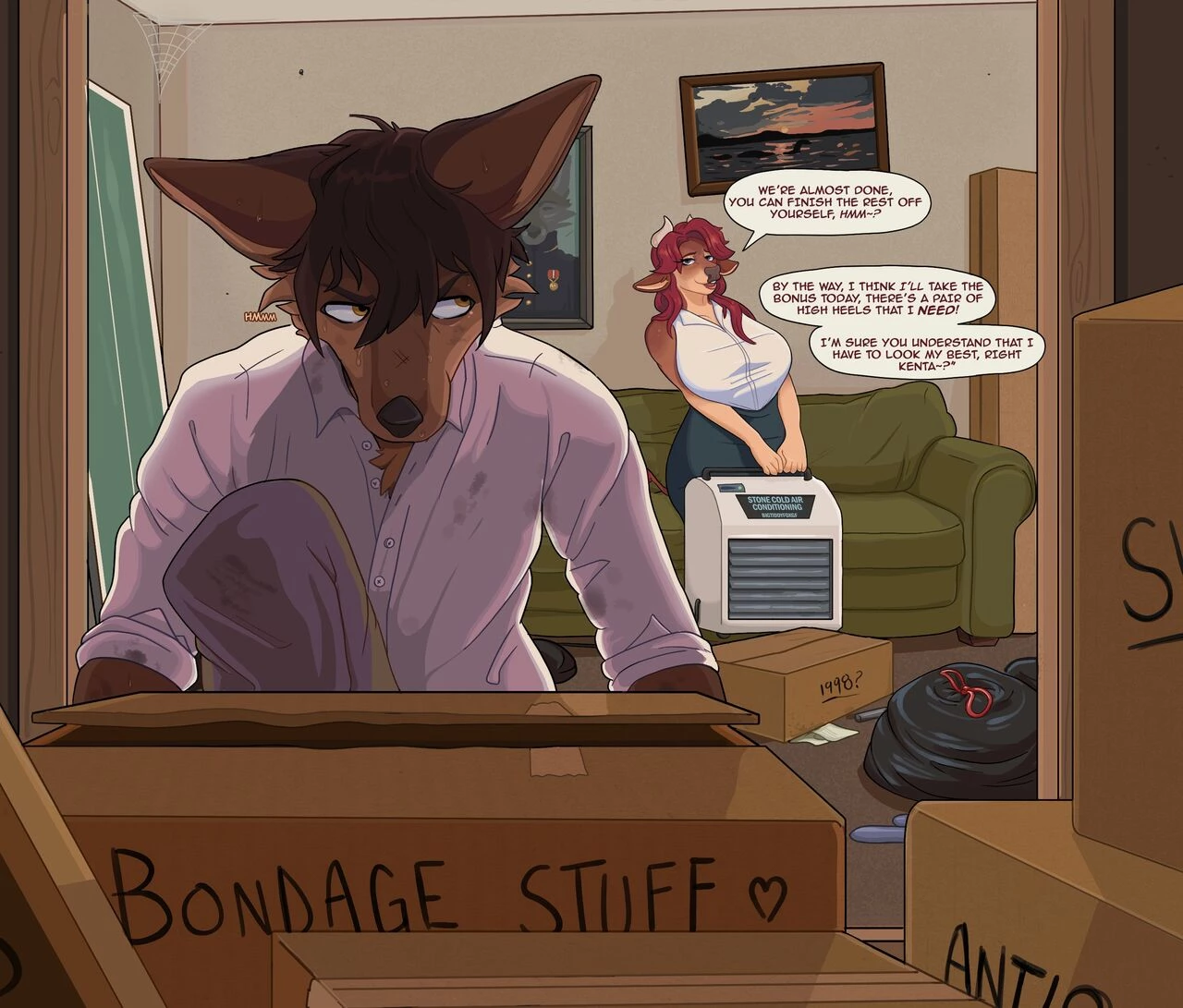 Bigtiddyfoxgf Patreon porn comic picture 120