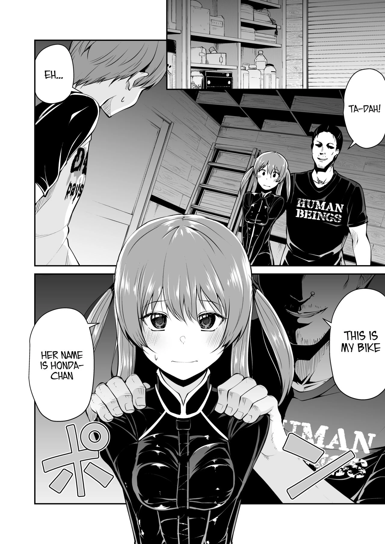 Bike no Honda-chan porn comic picture 4