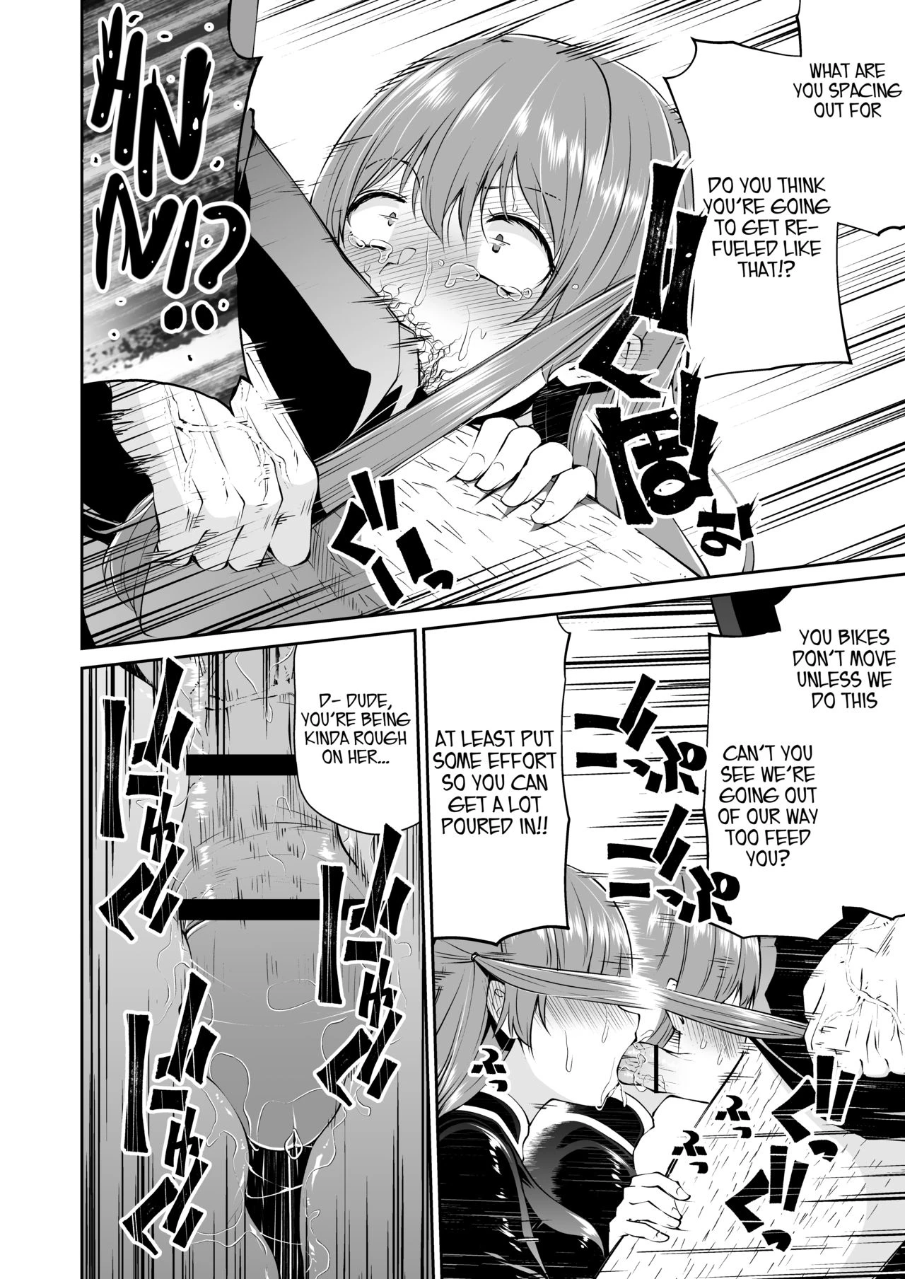 Bike no Honda-chan porn comic picture 8