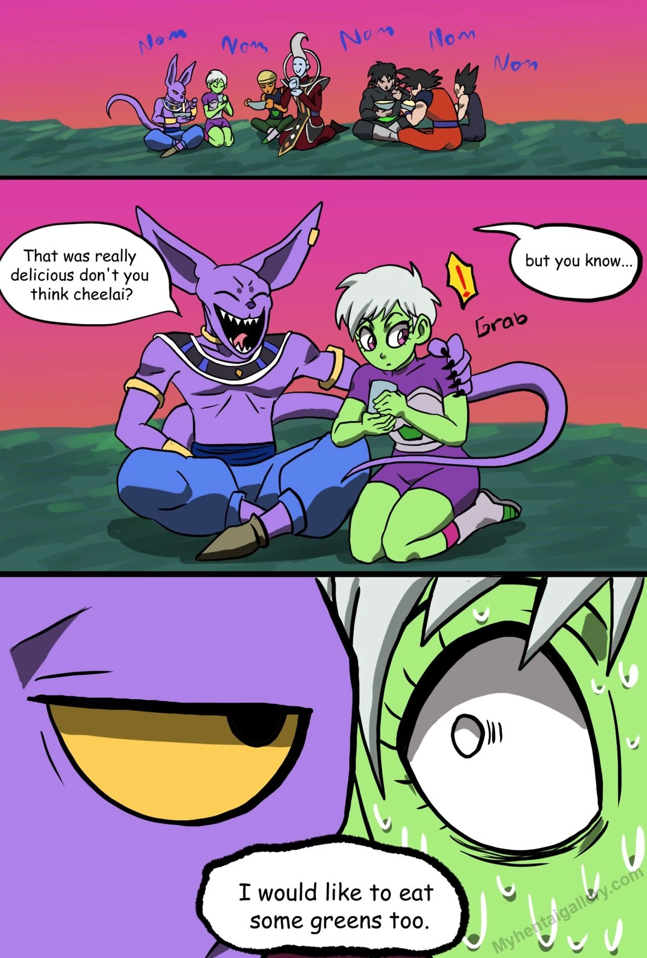 Bills x Cheelai porn comic picture 1