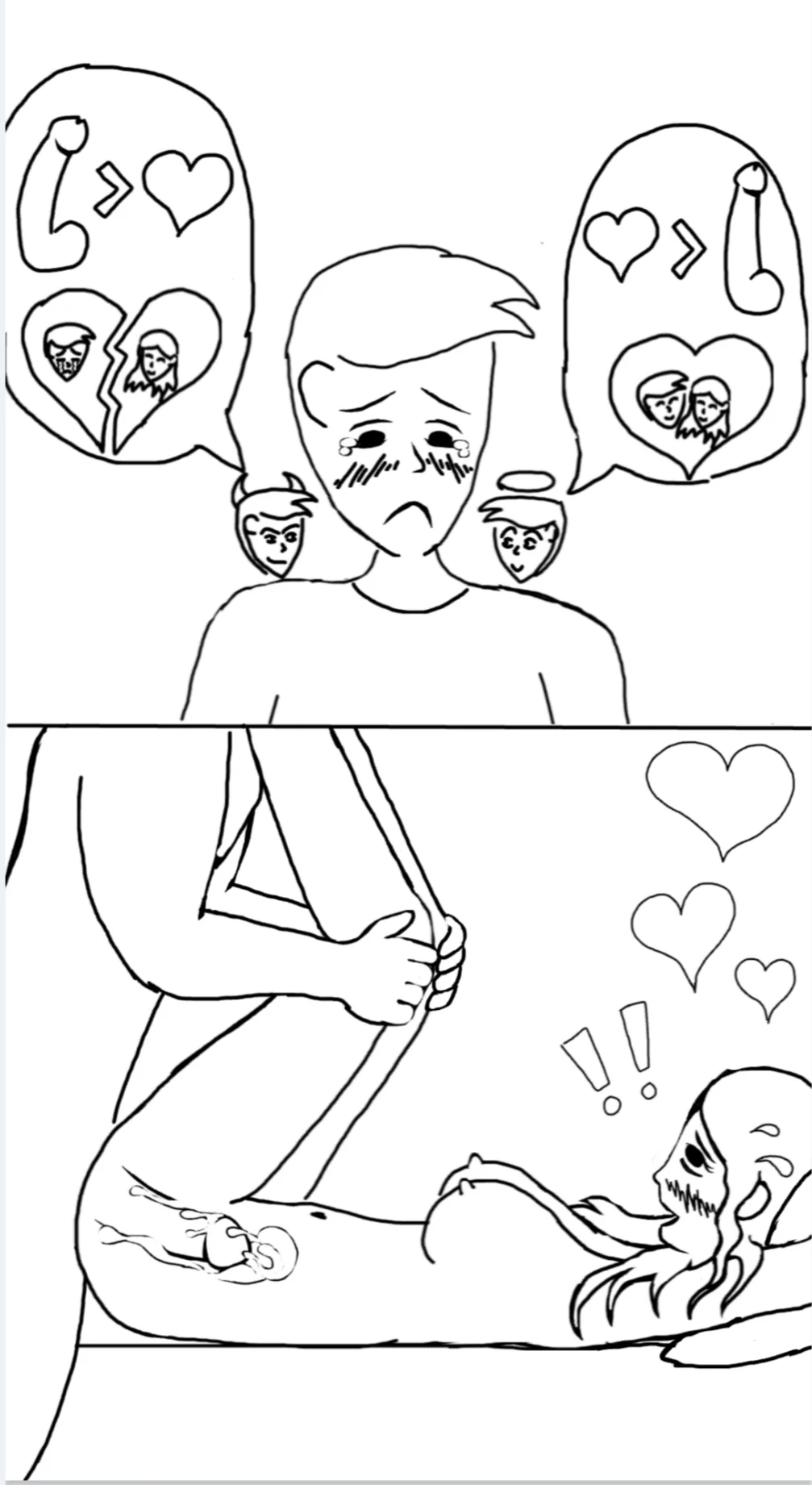 Birthday Present porn comic picture 11