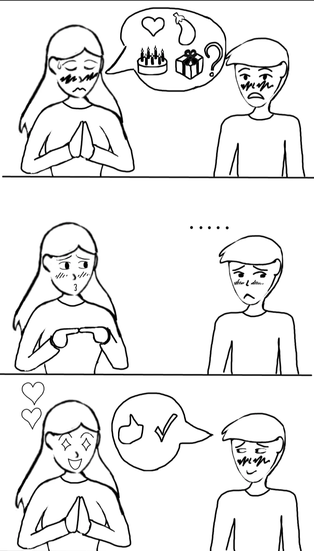 Birthday Present porn comic picture 3