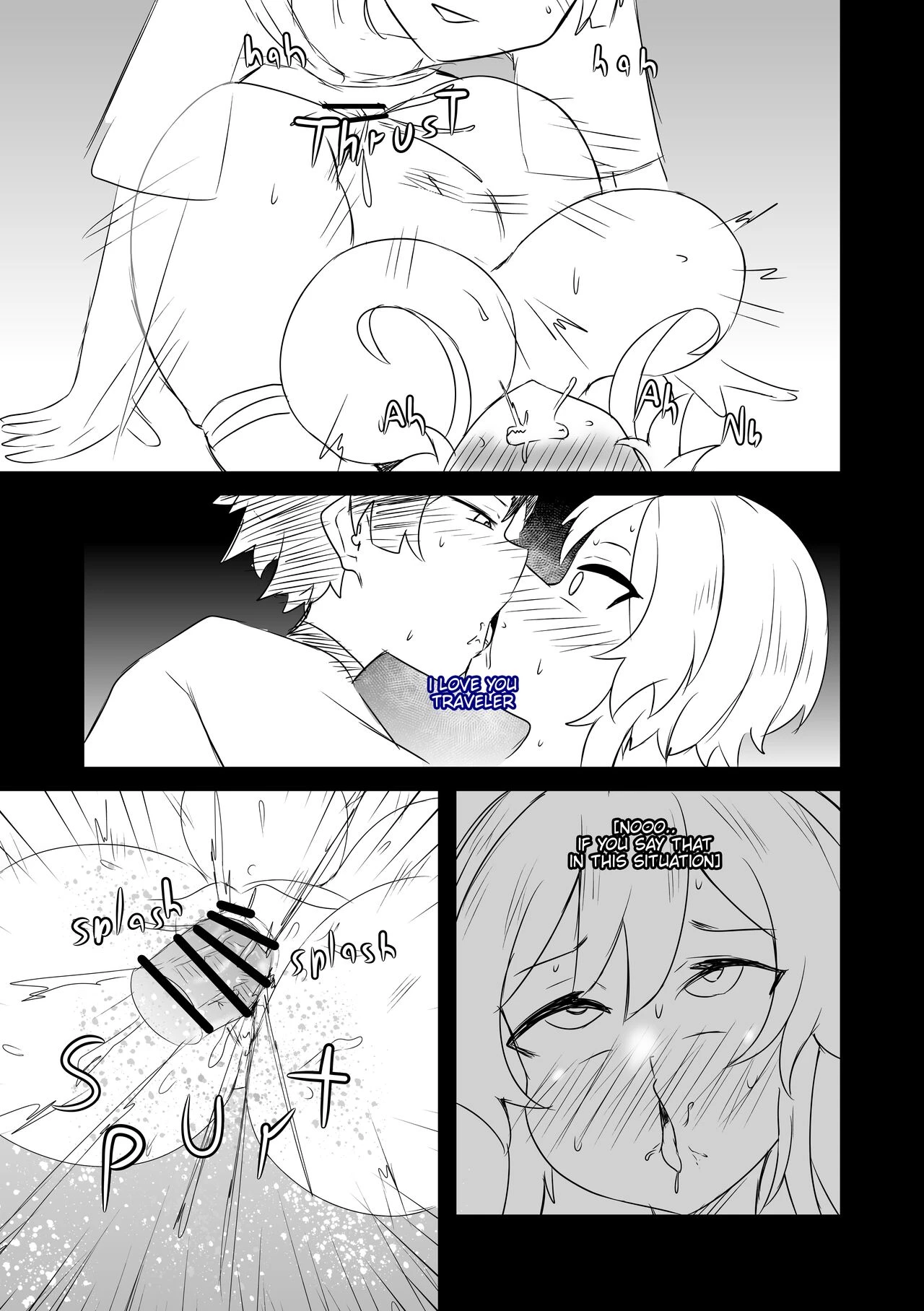 Birthday to the God of Wisdom porn comic picture 16