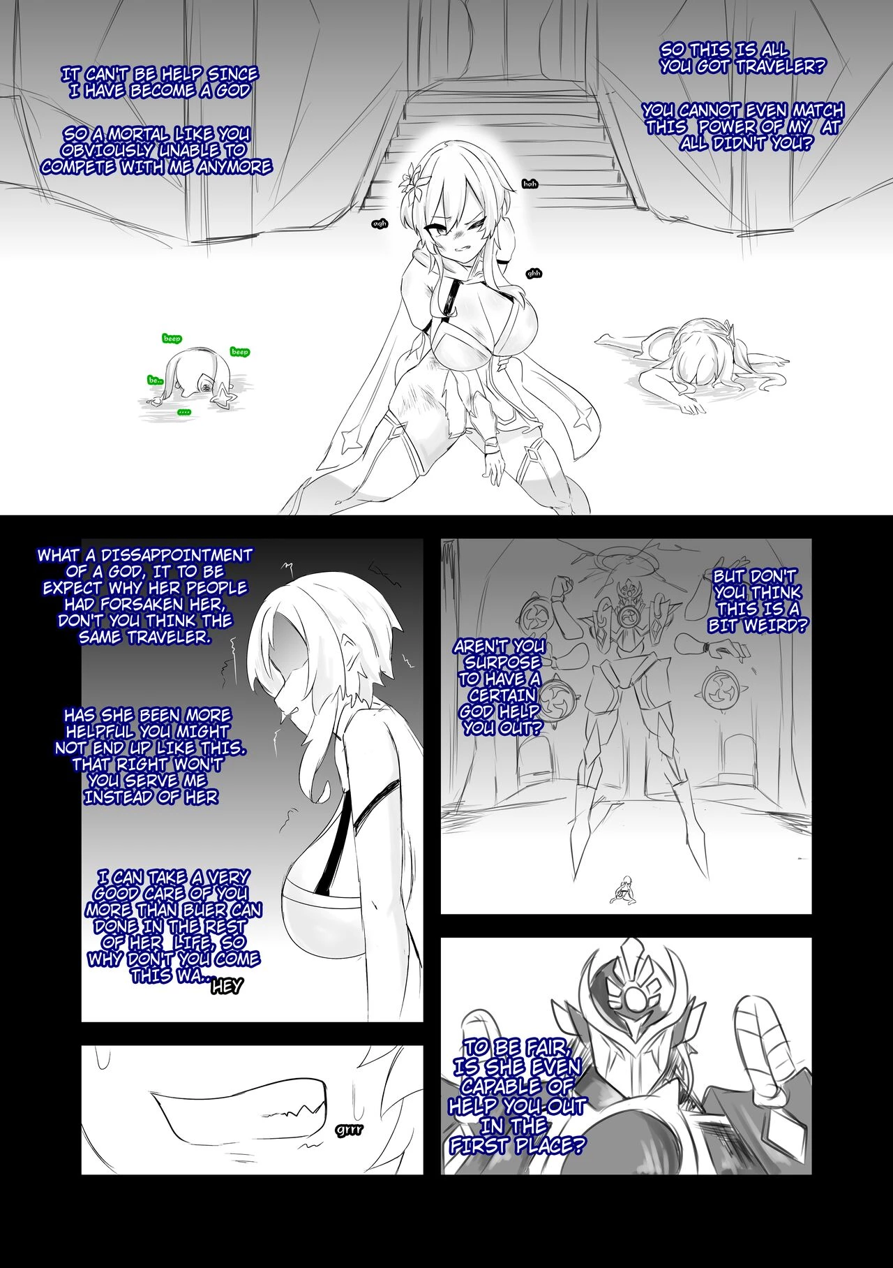 Birthday to the God of Wisdom porn comic picture 2