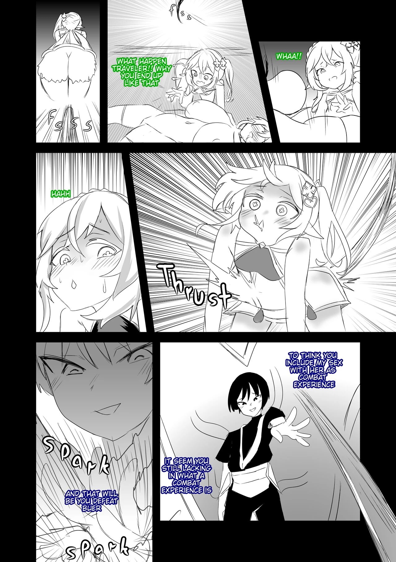 Birthday to the God of Wisdom porn comic picture 23